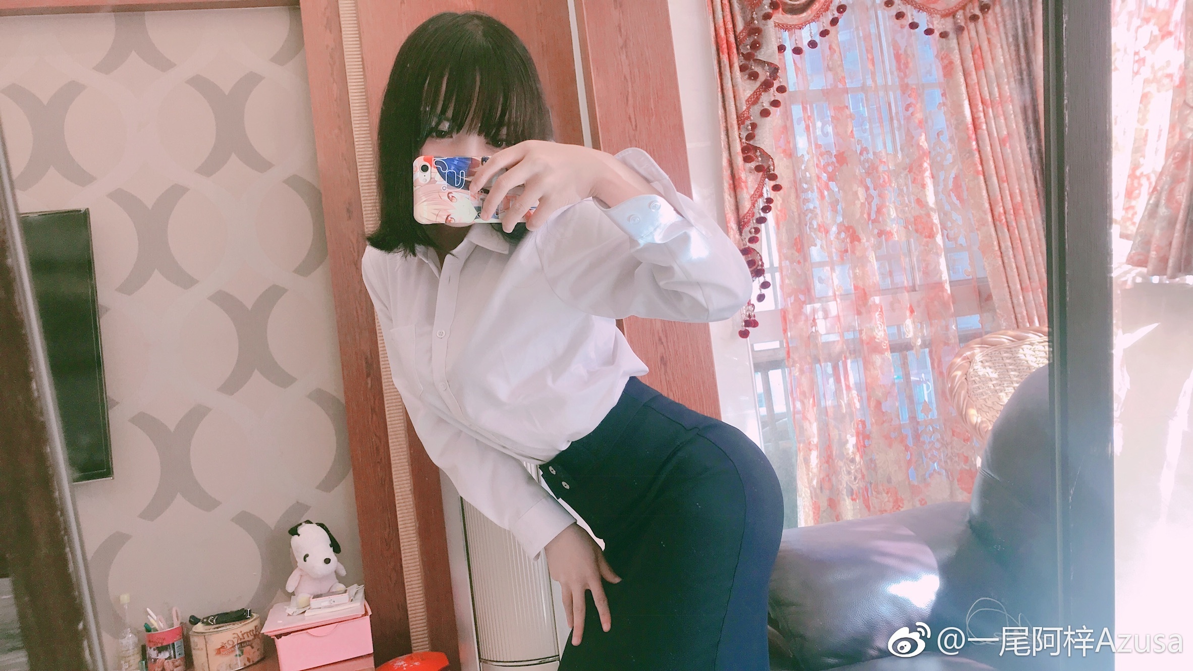 一尾阿梓Azusa 微博杂图9