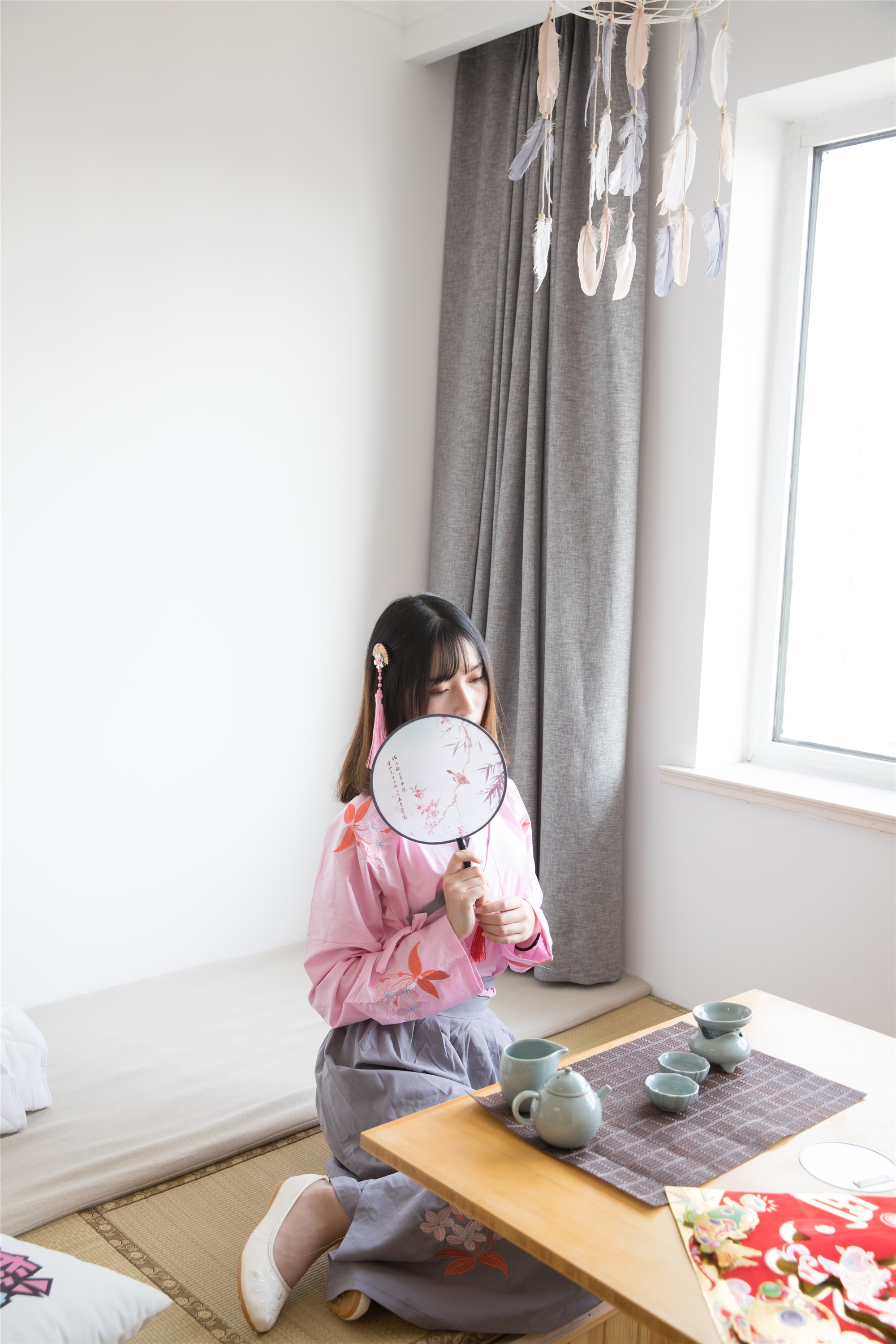 物恋传媒 No.109 猫耳-小众汉服与肉丝的巧妙搭配