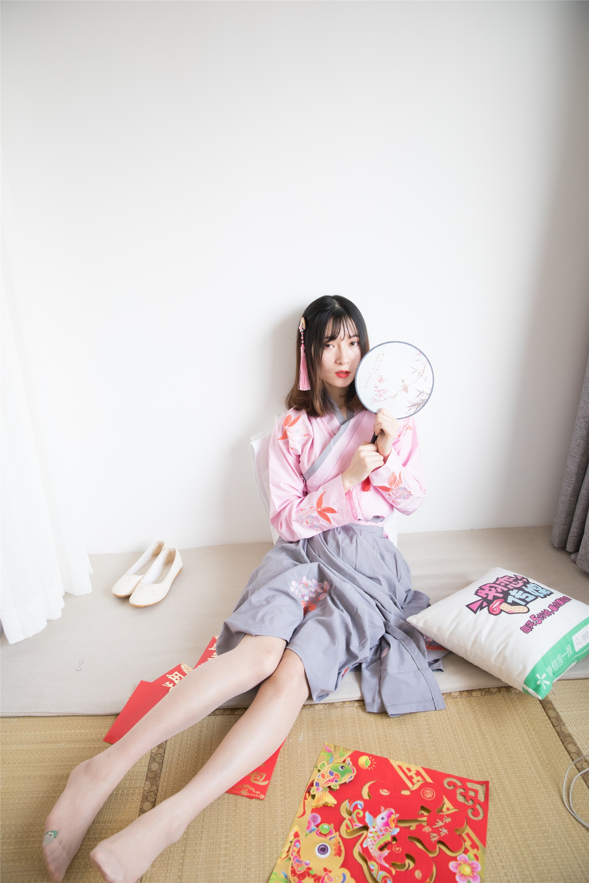 物恋传媒 No.109 猫耳-小众汉服与肉丝的巧妙搭配