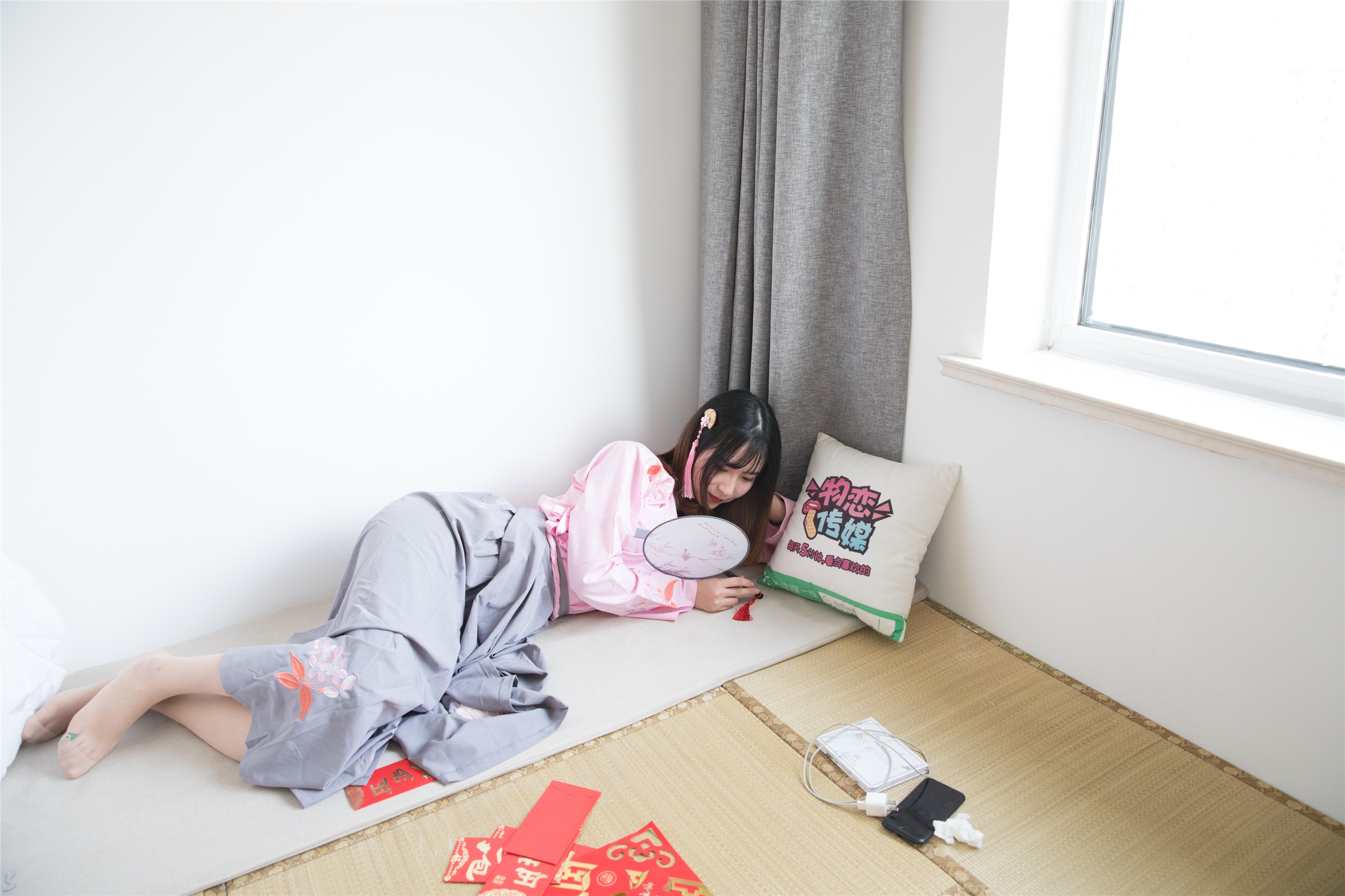 物恋传媒 No.109 猫耳-小众汉服与肉丝的巧妙搭配