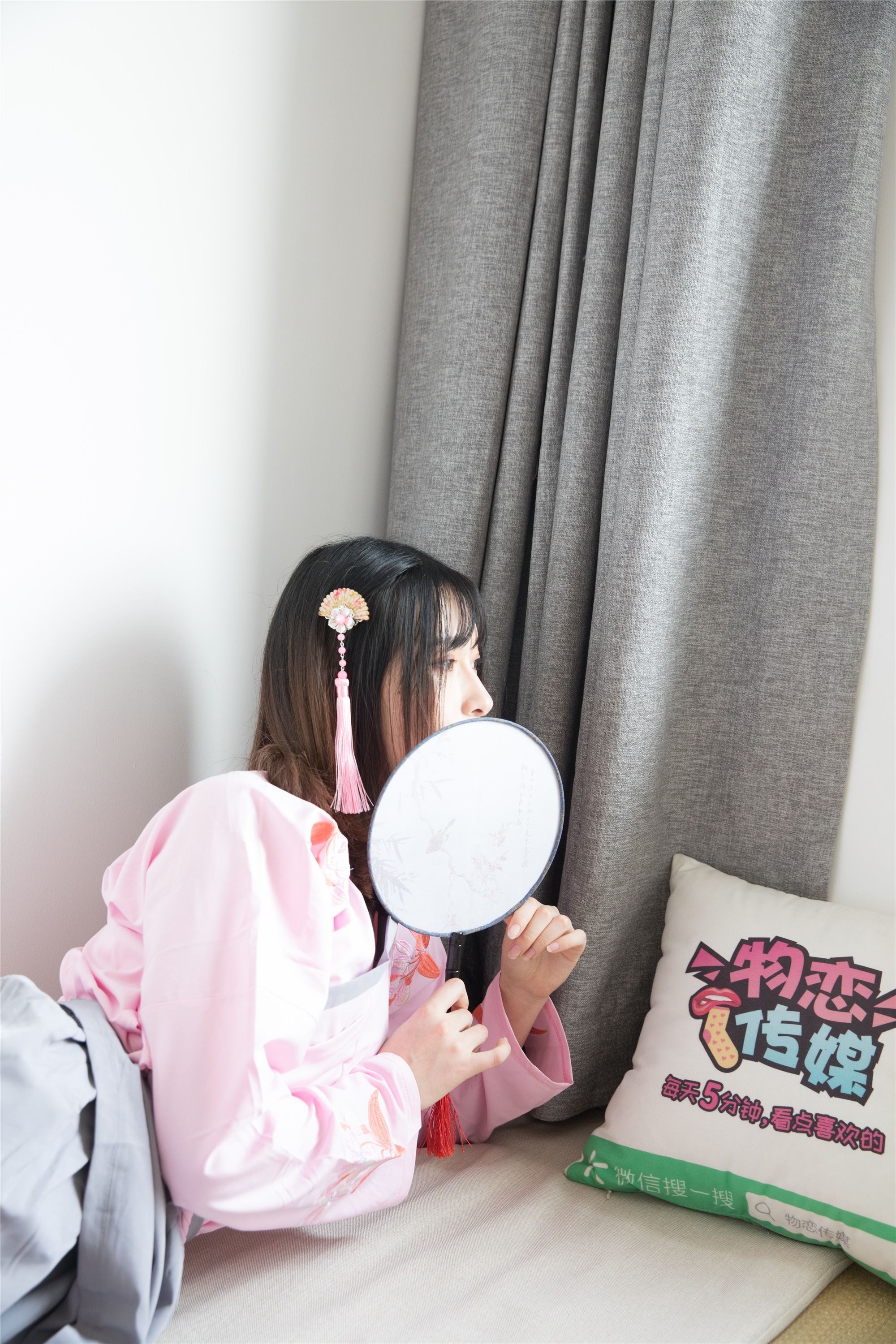 物恋传媒 No.109 猫耳-小众汉服与肉丝的巧妙搭配