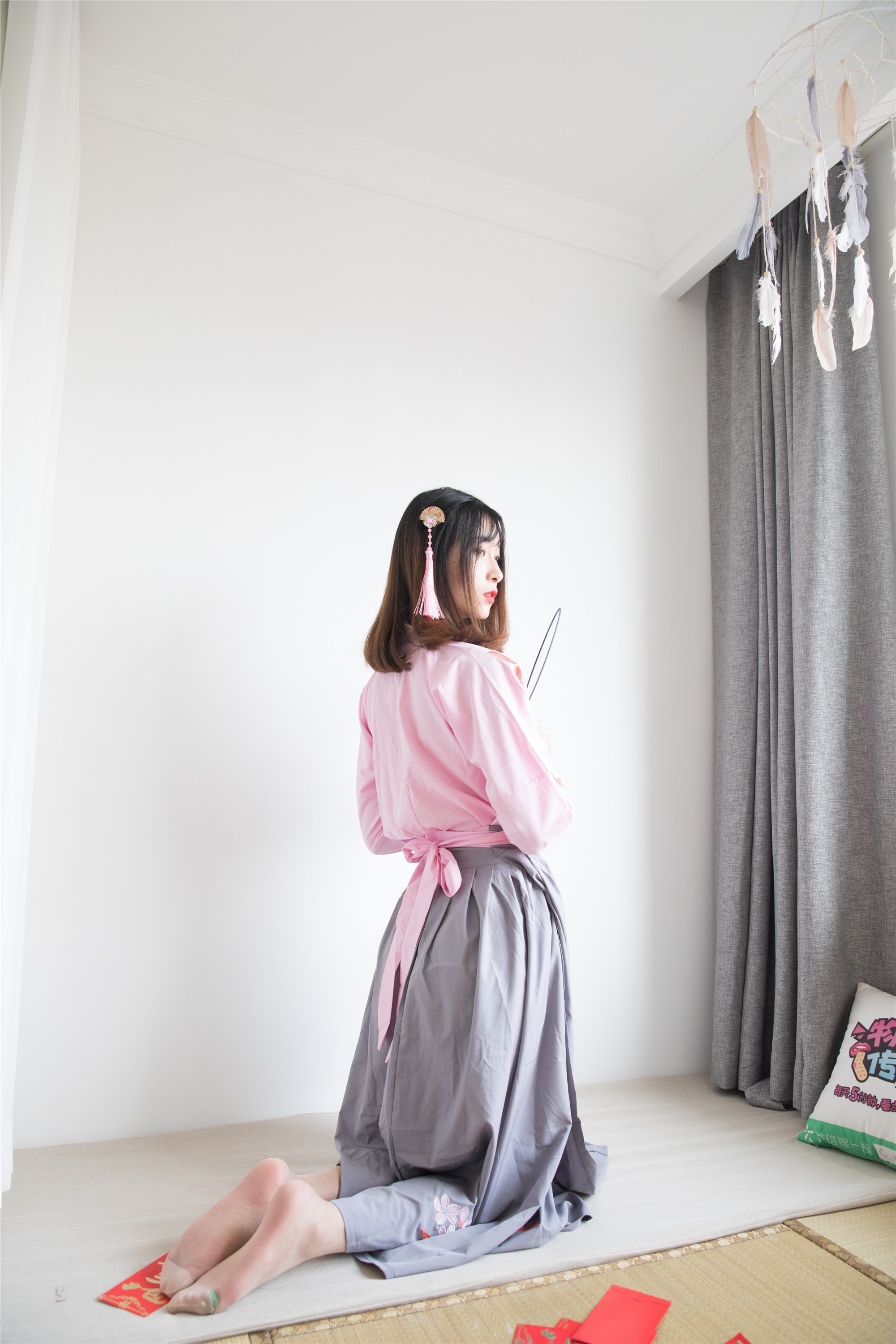 物恋传媒 No.109 猫耳-小众汉服与肉丝的巧妙搭配