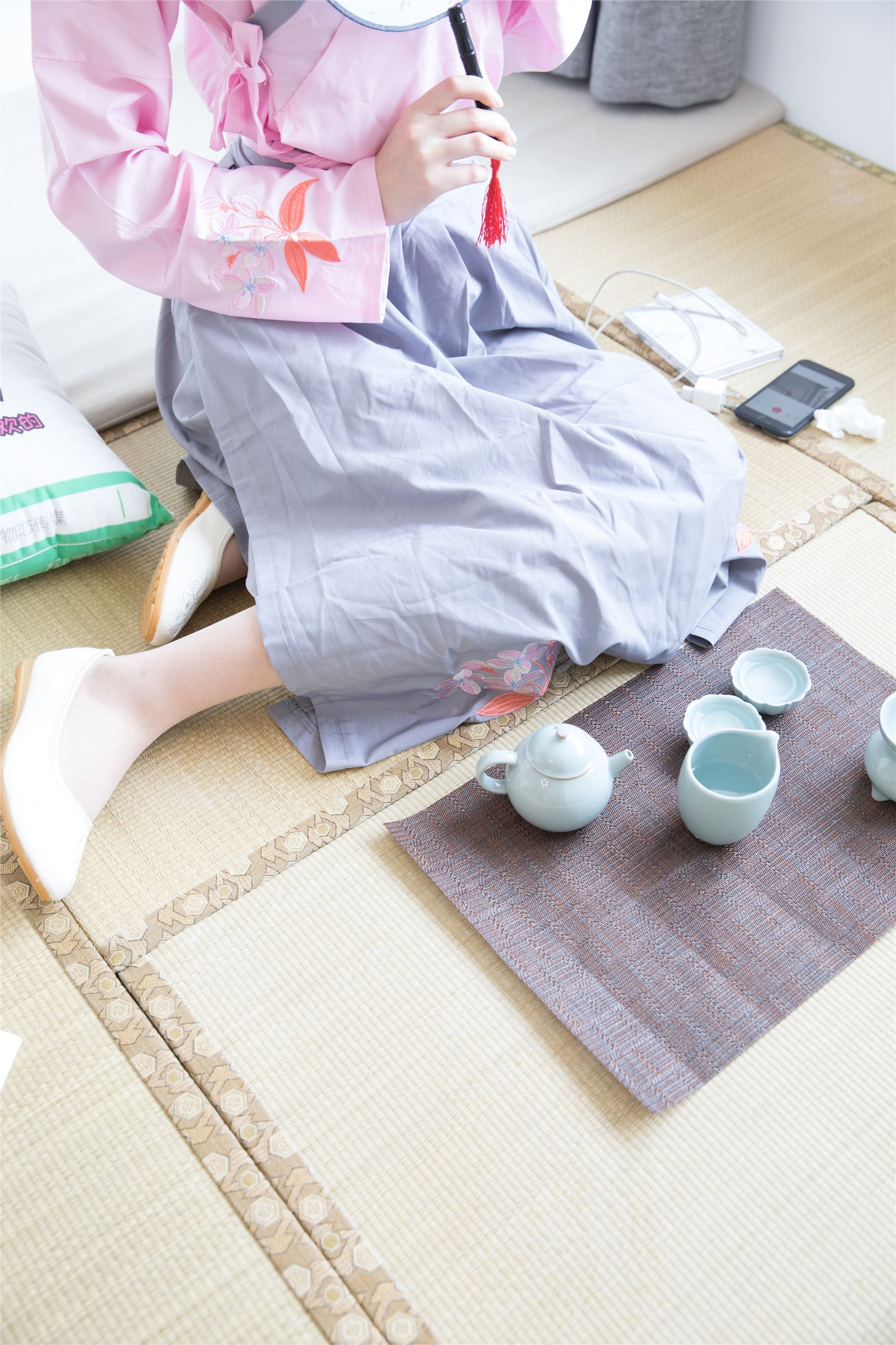 物恋传媒 No.109 猫耳-小众汉服与肉丝的巧妙搭配