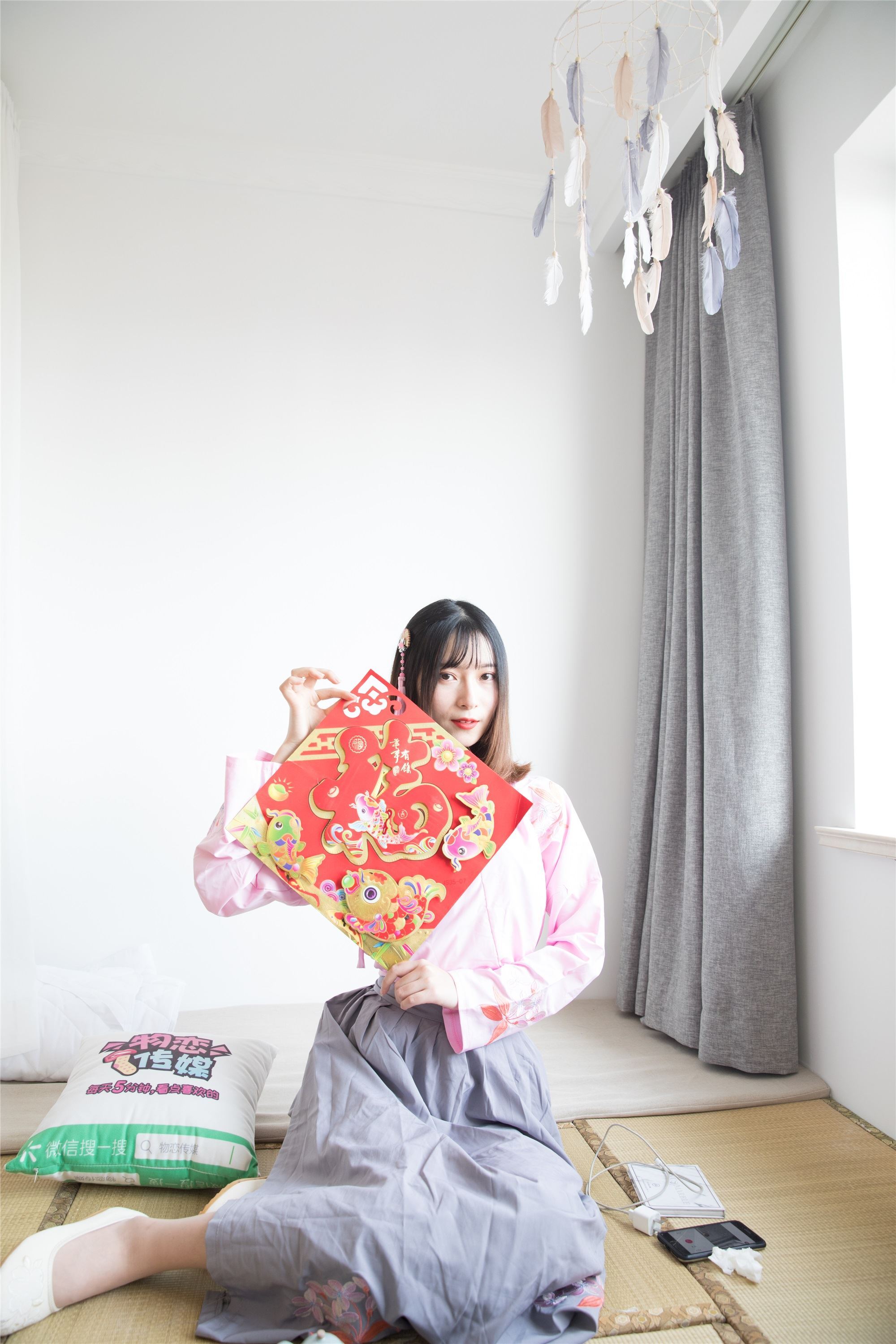 物恋传媒 No.109 猫耳-小众汉服与肉丝的巧妙搭配