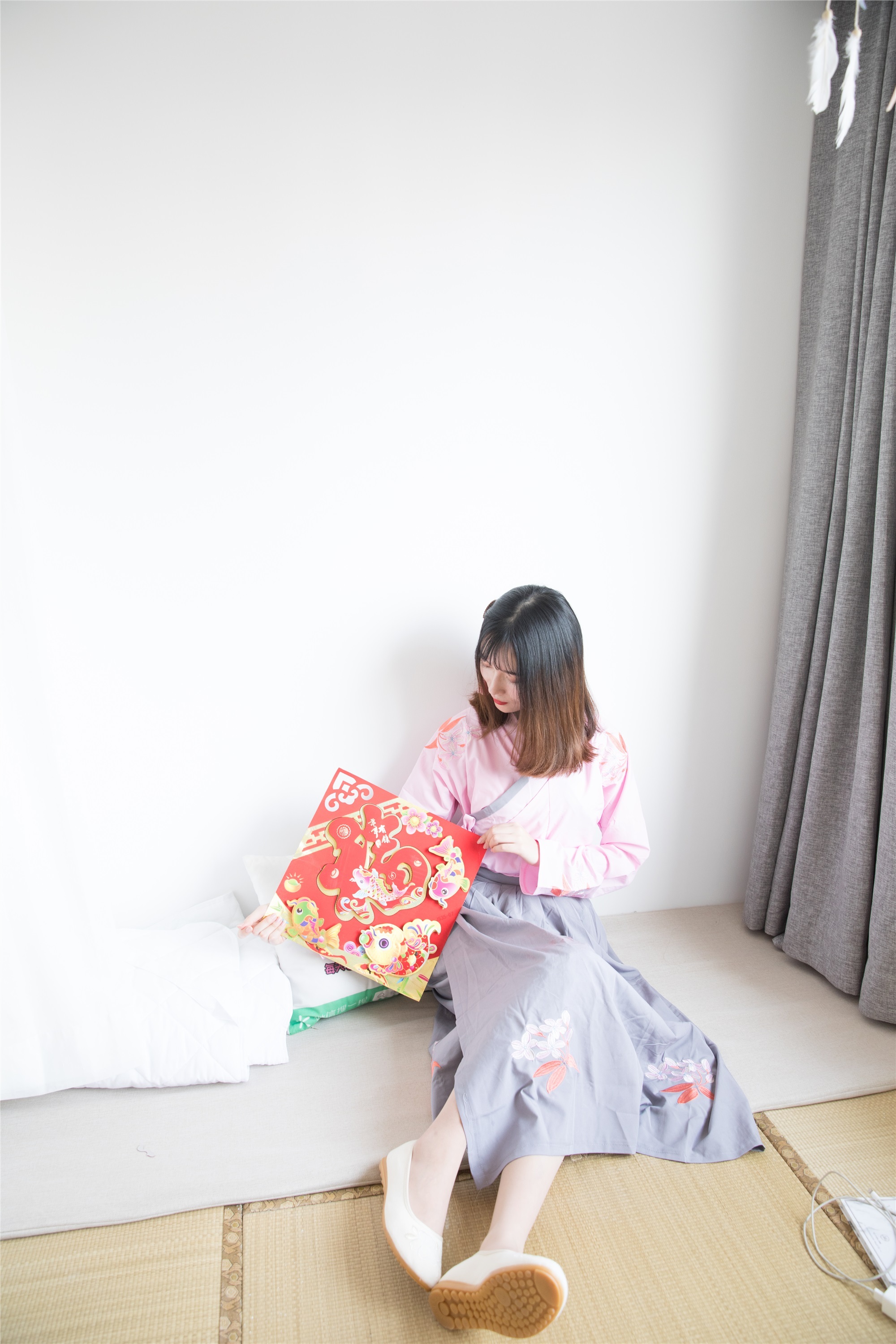 物恋传媒 No.109 猫耳-小众汉服与肉丝的巧妙搭配