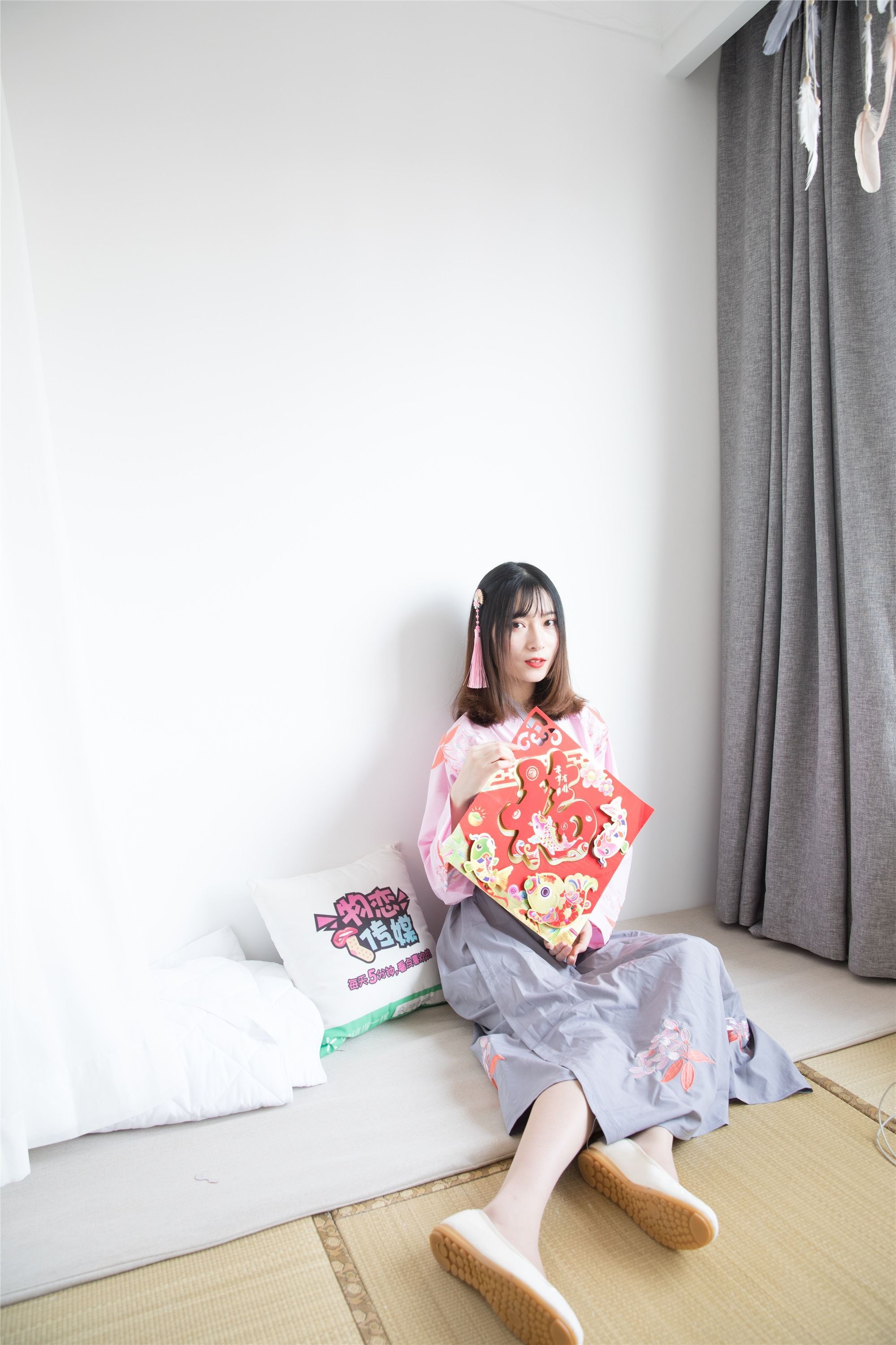 物恋传媒 No.109 猫耳-小众汉服与肉丝的巧妙搭配