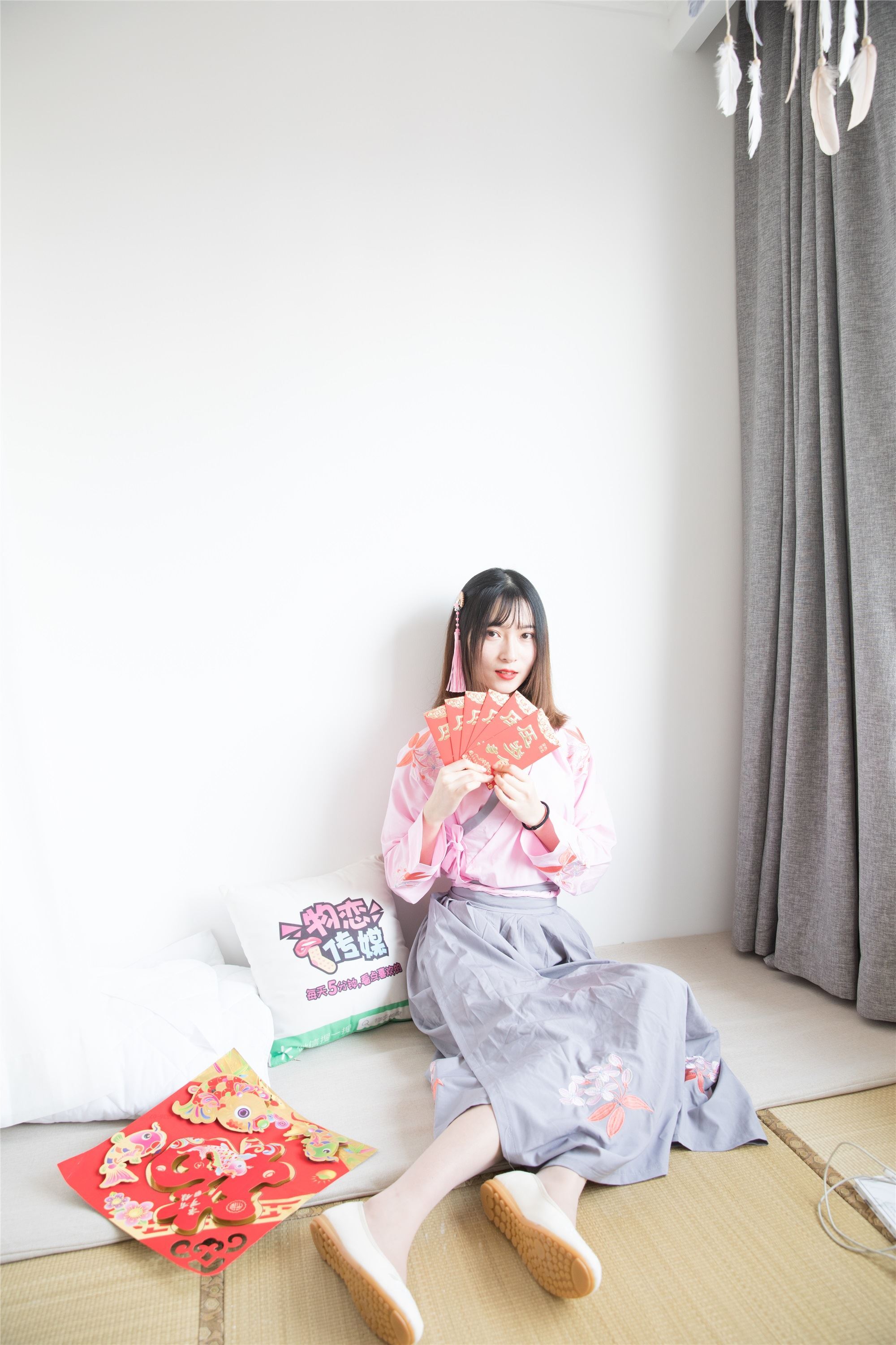 物恋传媒 No.109 猫耳-小众汉服与肉丝的巧妙搭配