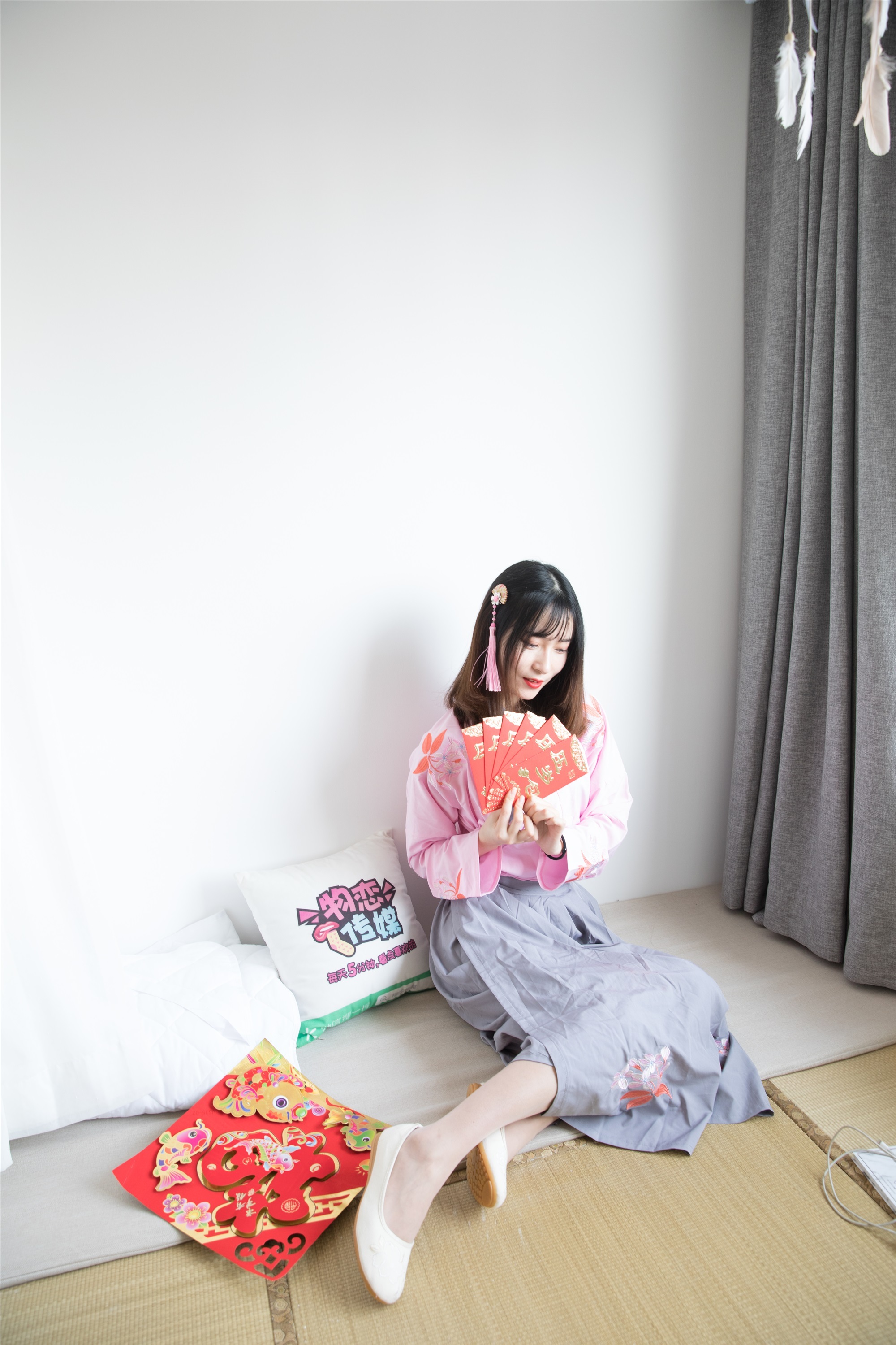 物恋传媒 No.109 猫耳-小众汉服与肉丝的巧妙搭配