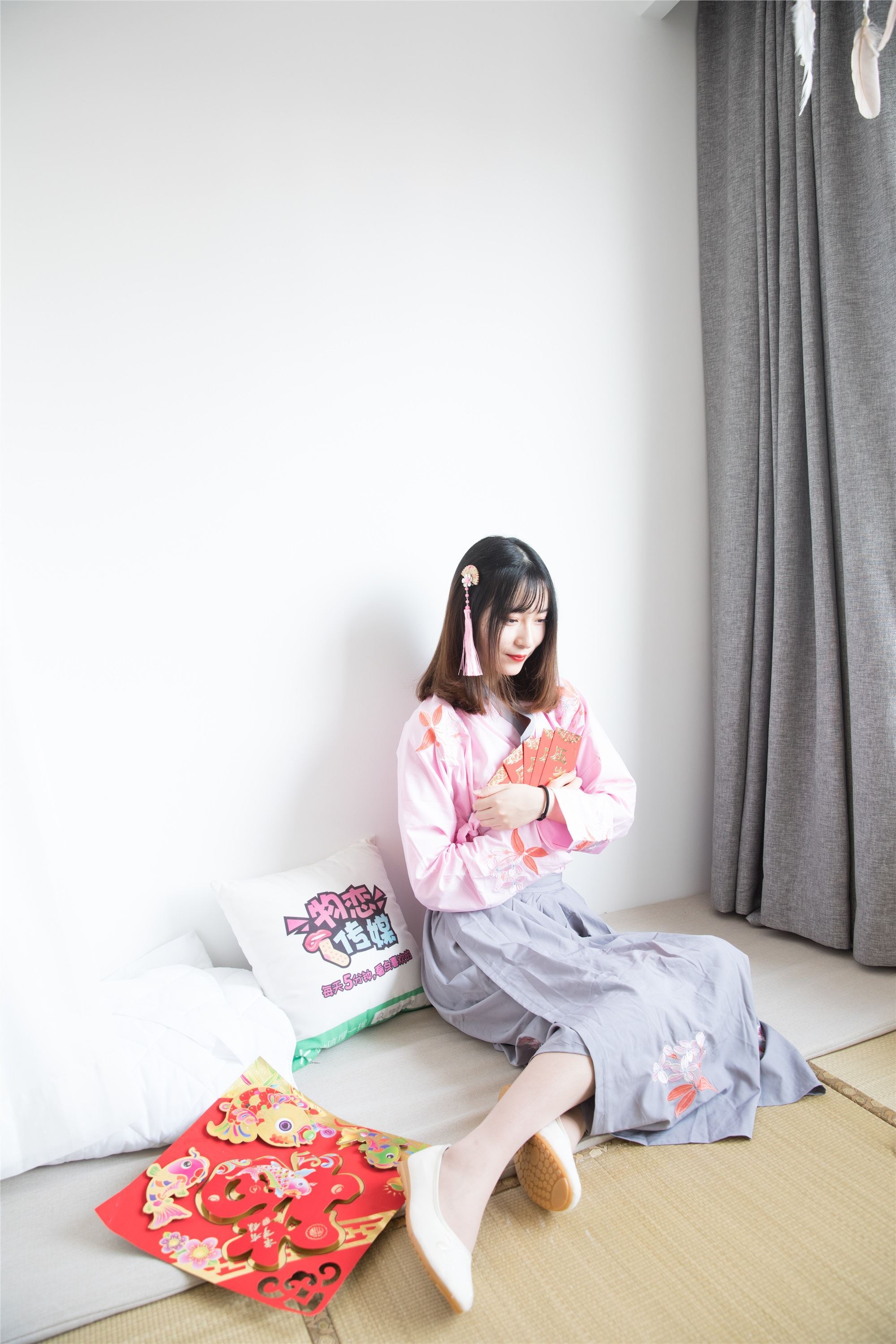 物恋传媒 No.109 猫耳-小众汉服与肉丝的巧妙搭配