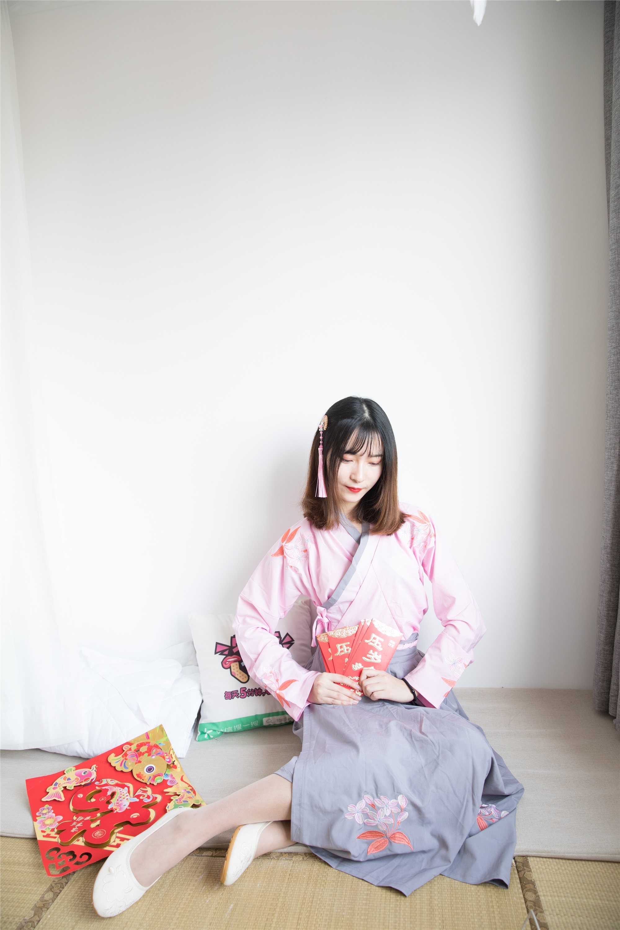 物恋传媒 No.109 猫耳-小众汉服与肉丝的巧妙搭配