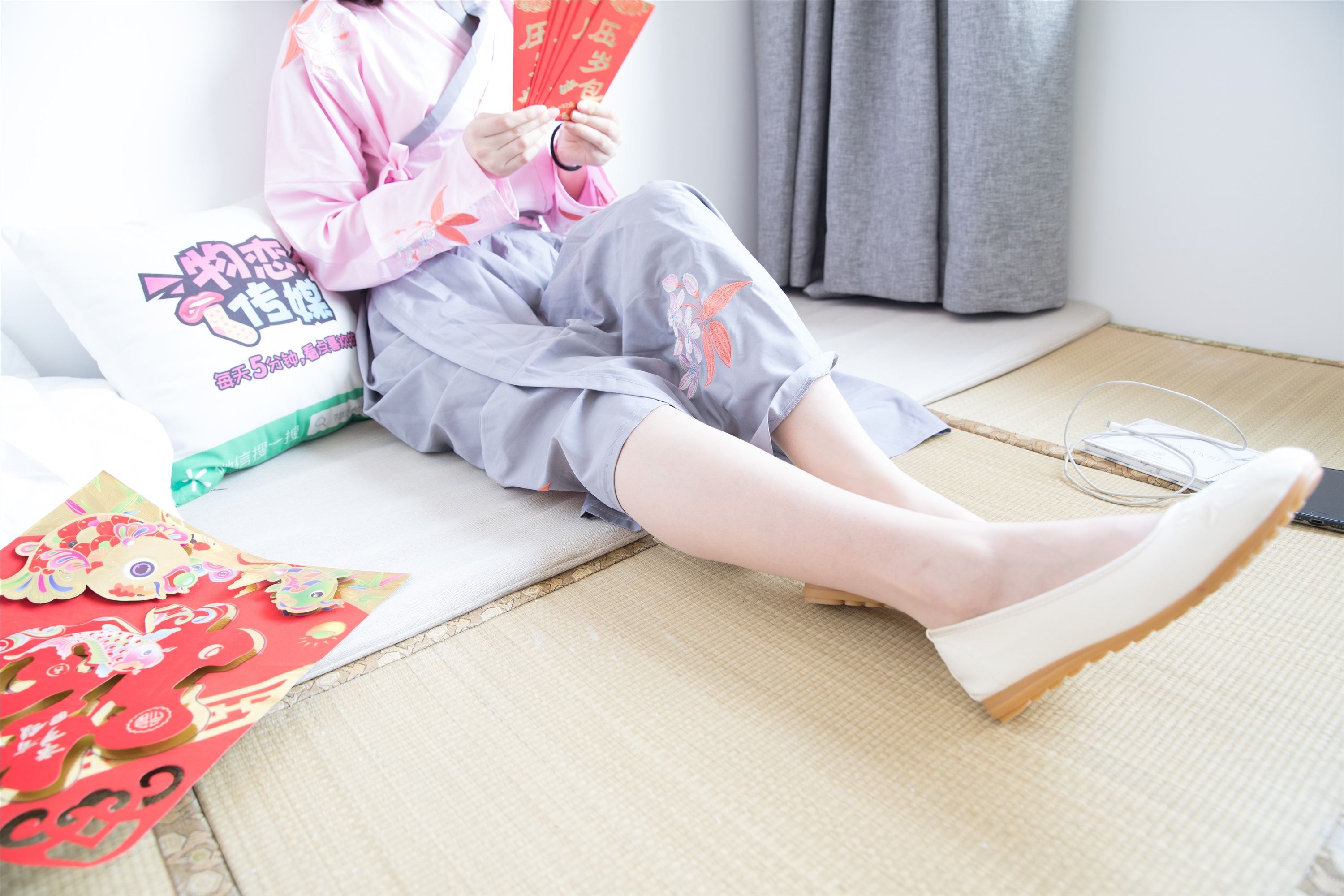 物恋传媒 No.109 猫耳-小众汉服与肉丝的巧妙搭配