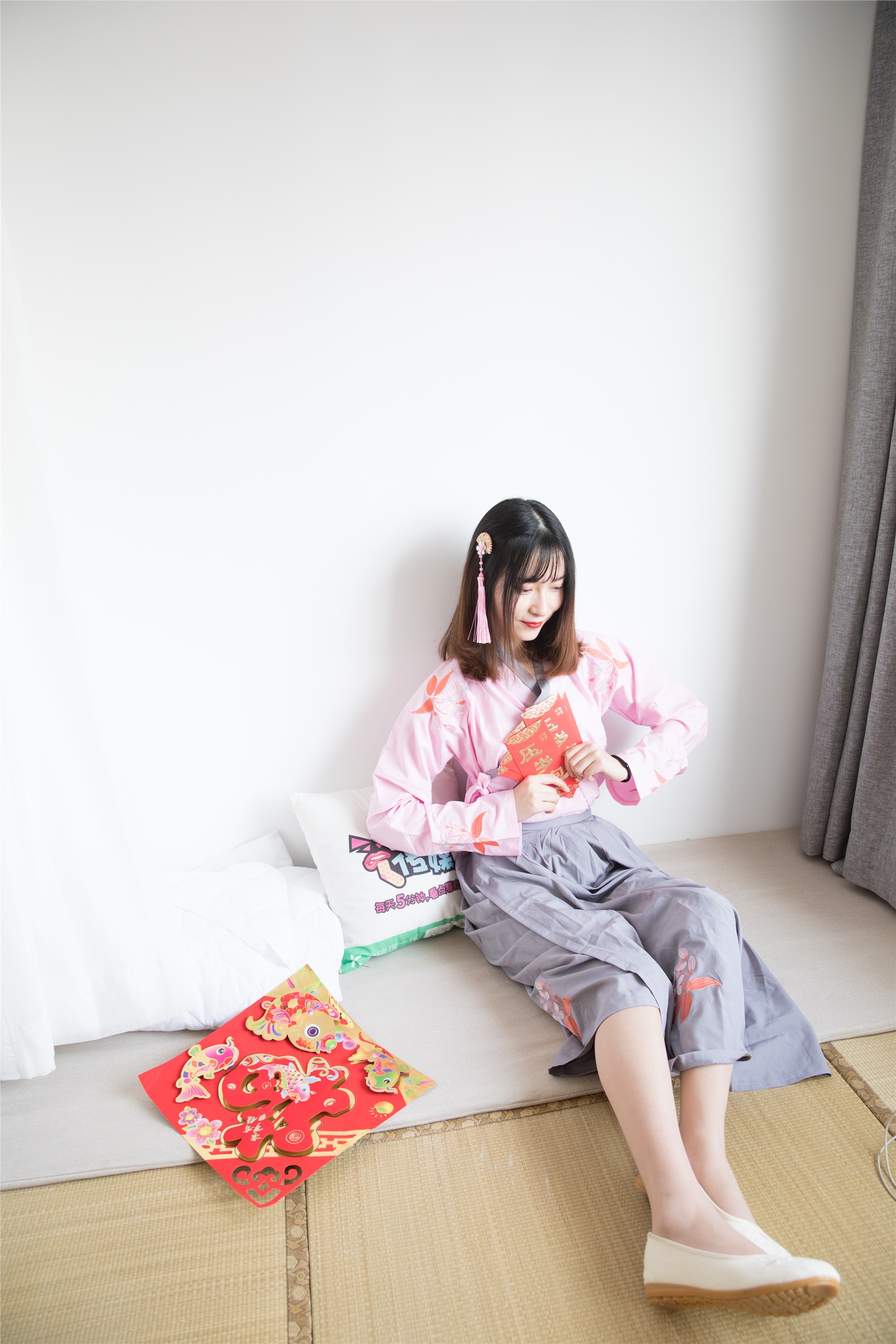 物恋传媒 No.109 猫耳-小众汉服与肉丝的巧妙搭配