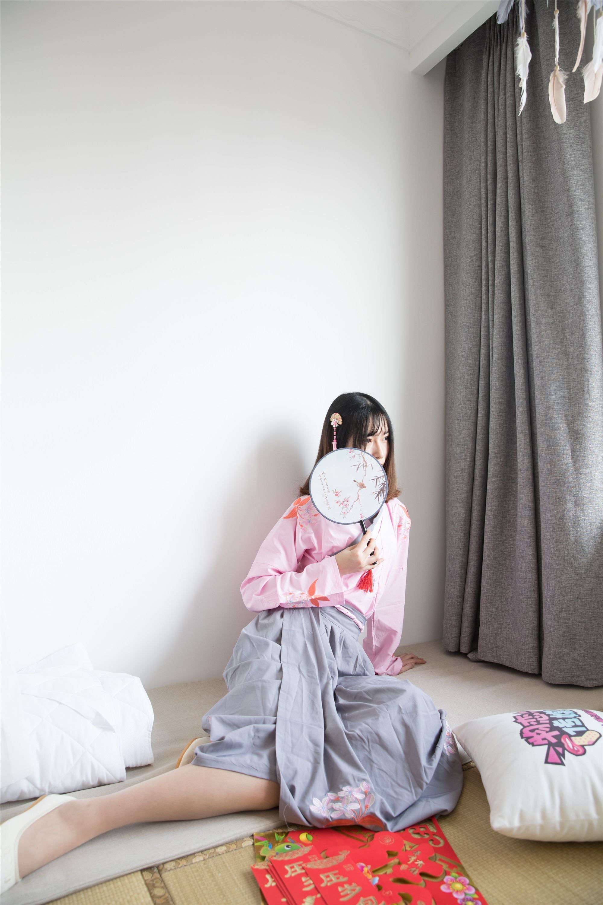 物恋传媒 No.109 猫耳-小众汉服与肉丝的巧妙搭配