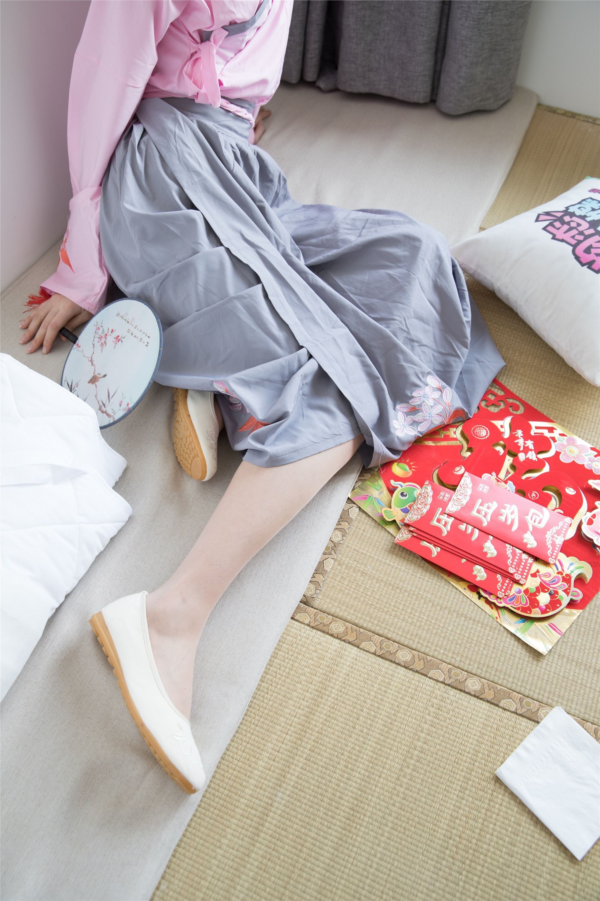 物恋传媒 No.109 猫耳-小众汉服与肉丝的巧妙搭配