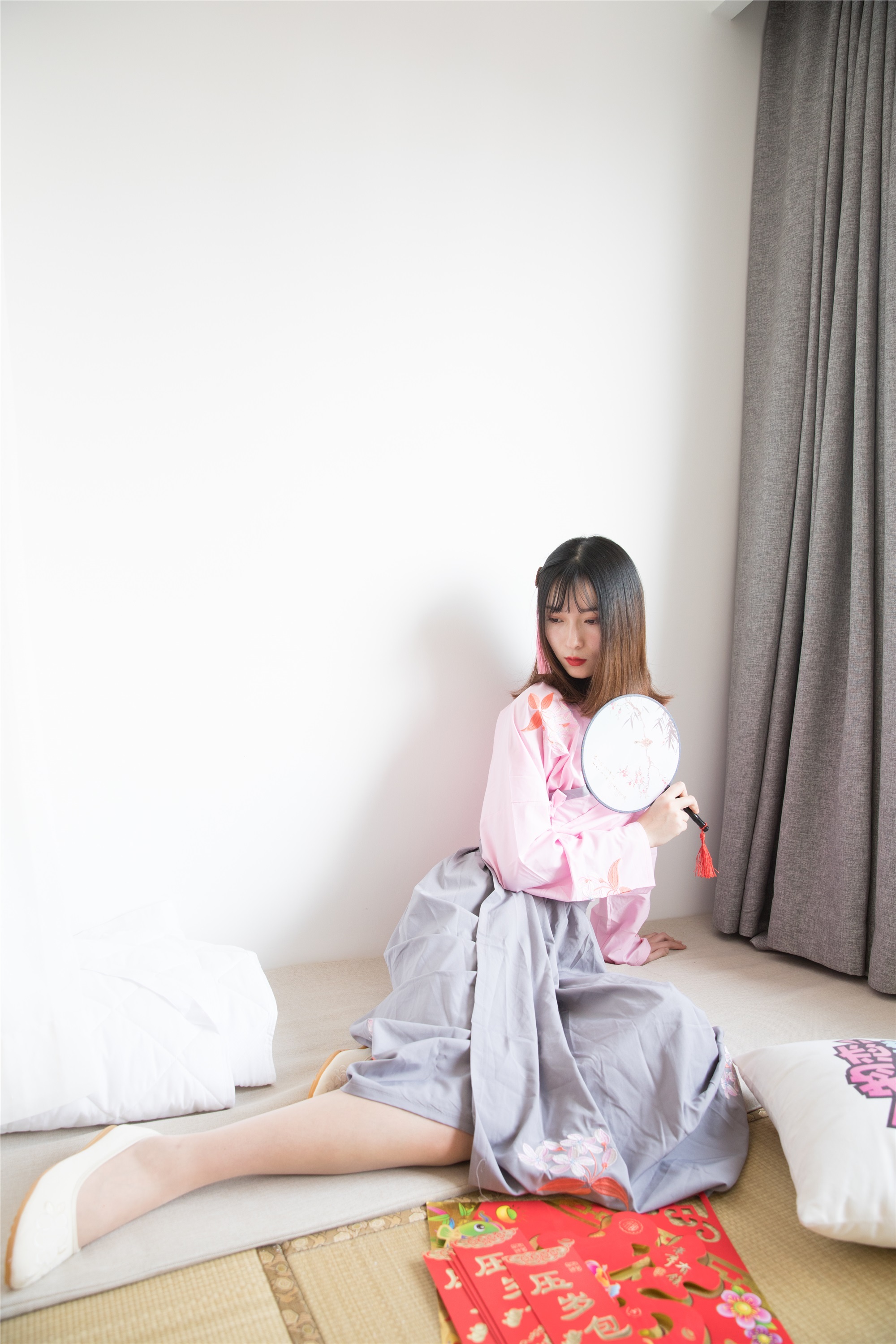 物恋传媒 No.109 猫耳-小众汉服与肉丝的巧妙搭配