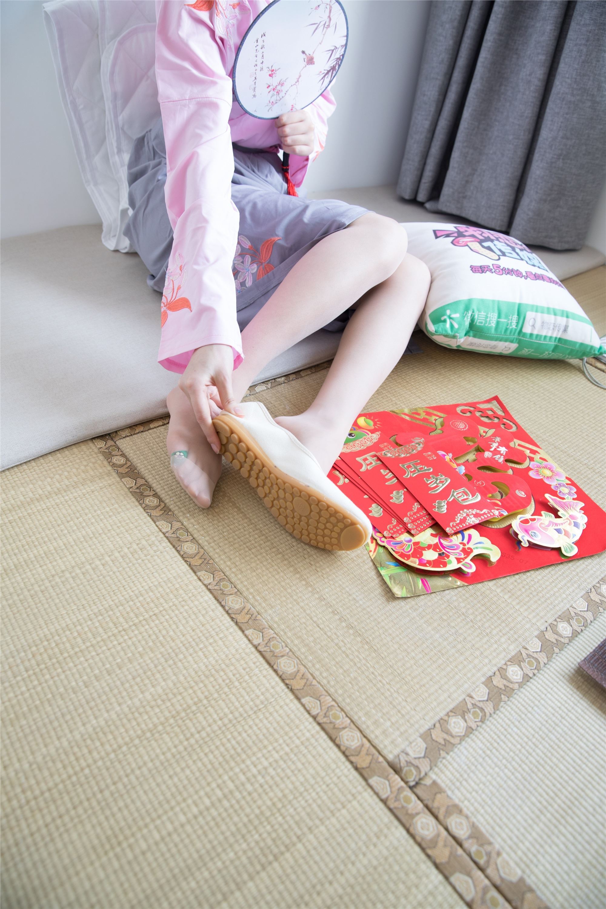 物恋传媒 No.109 猫耳-小众汉服与肉丝的巧妙搭配