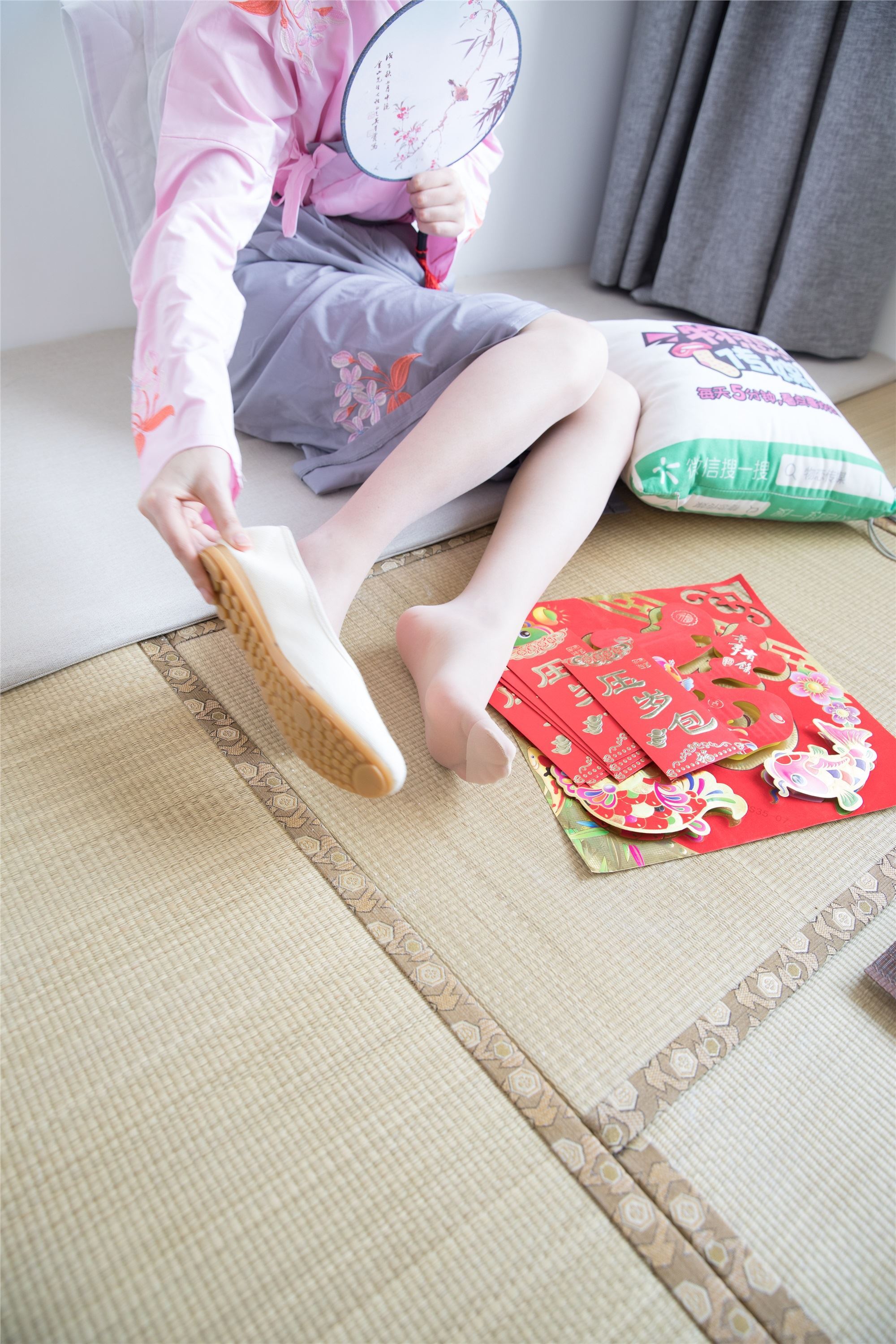 物恋传媒 No.109 猫耳-小众汉服与肉丝的巧妙搭配