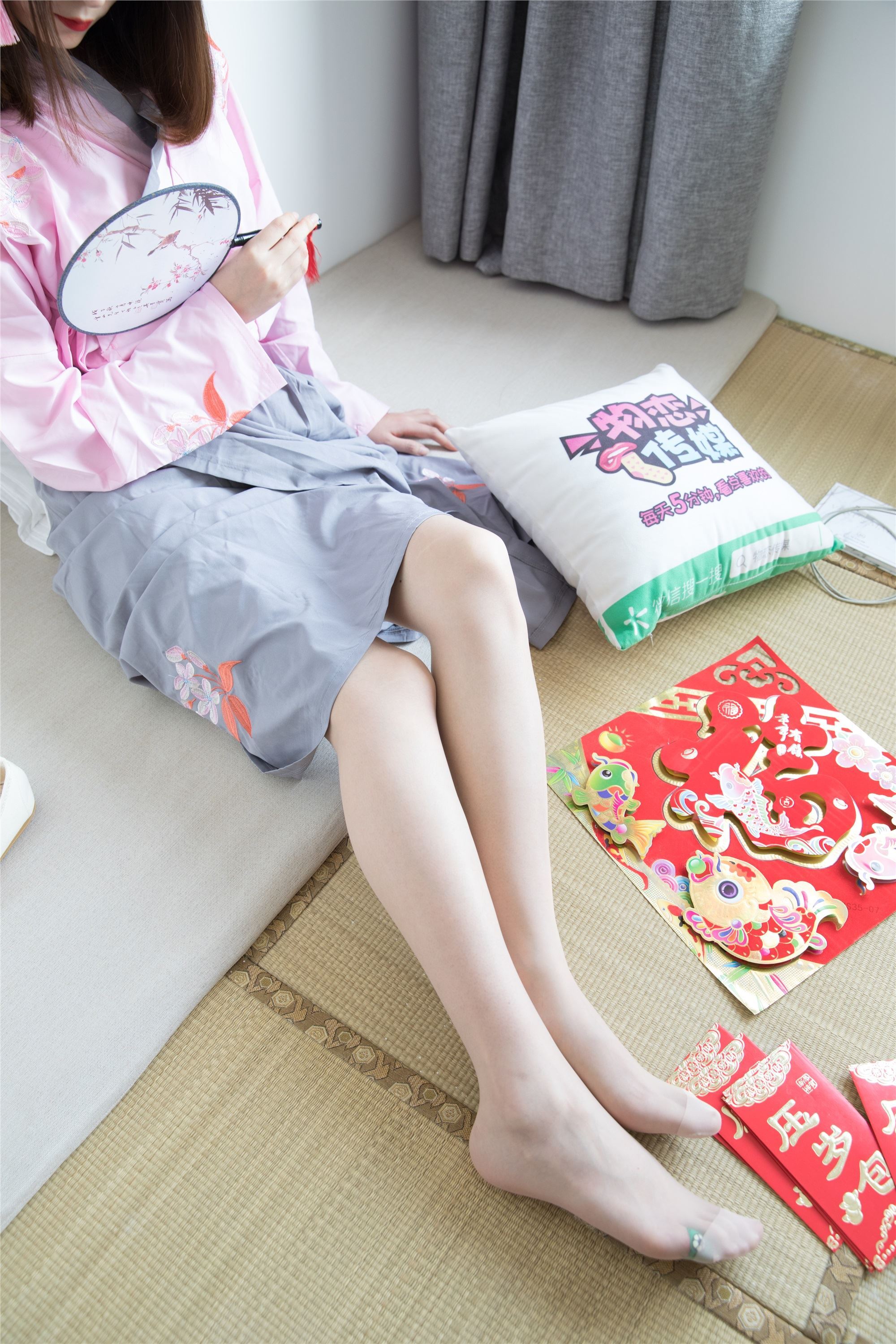 物恋传媒 No.109 猫耳-小众汉服与肉丝的巧妙搭配