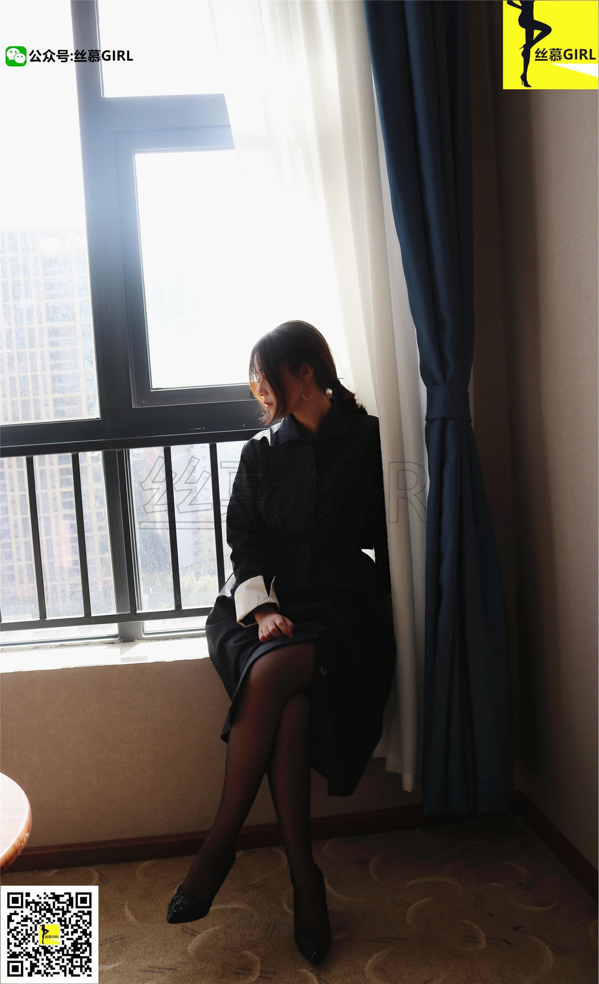 丝慕写真 第014期 模特：四月《黑天鹅与白天鹅》