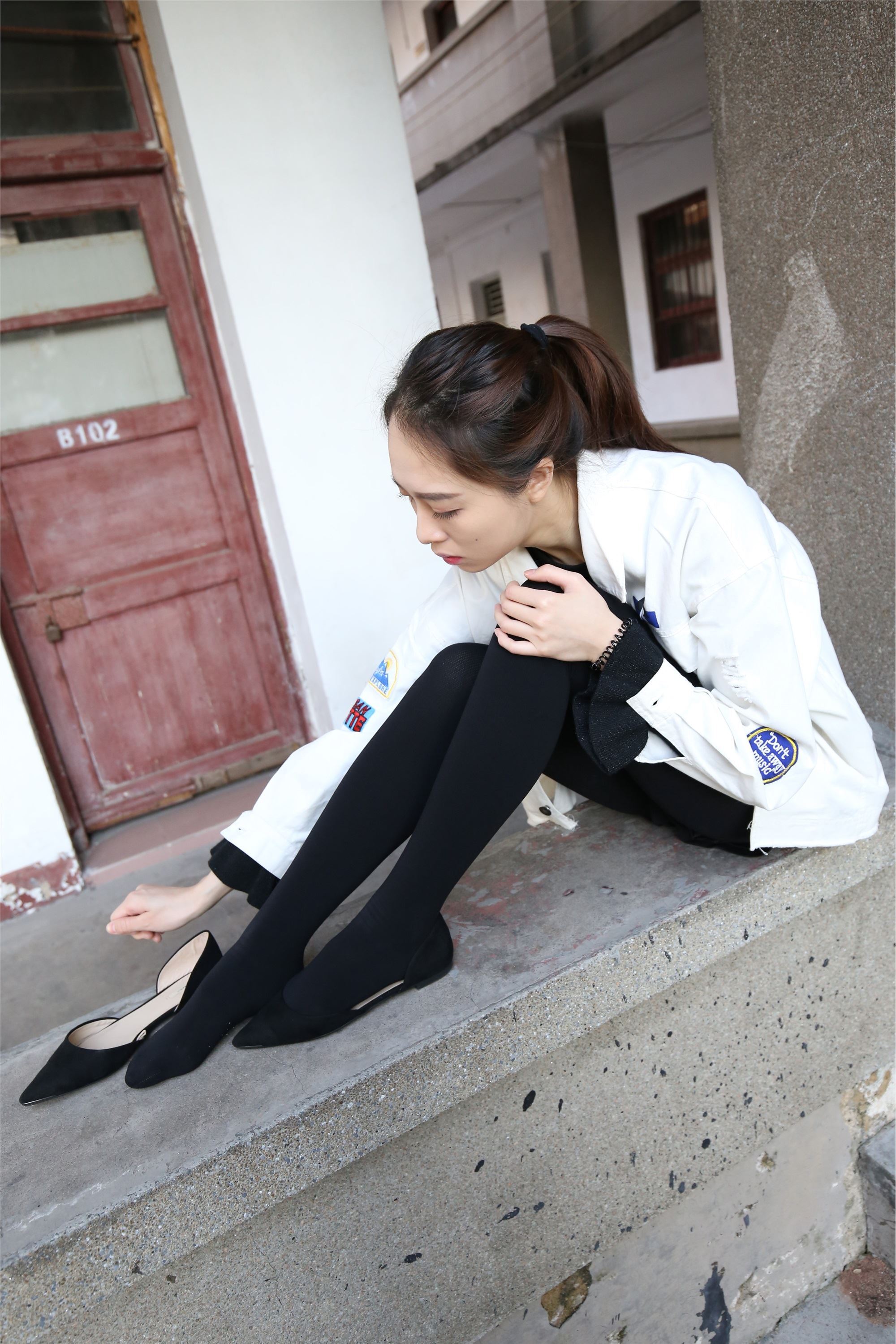 大西瓜美女图片 Z2-1 衬黑厚丝600p1