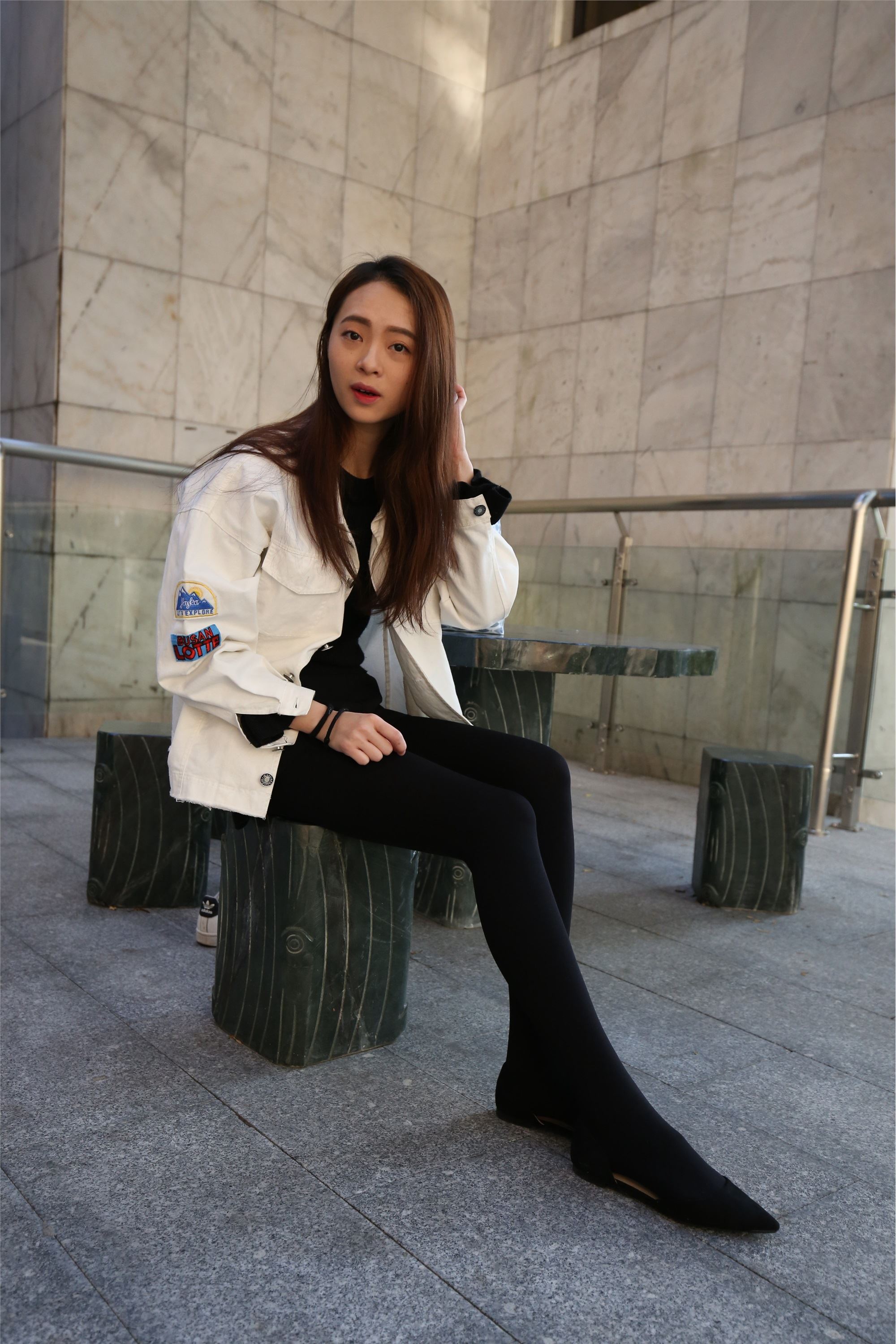 大西瓜美女图片 Z2-1 衬黑厚丝600p1