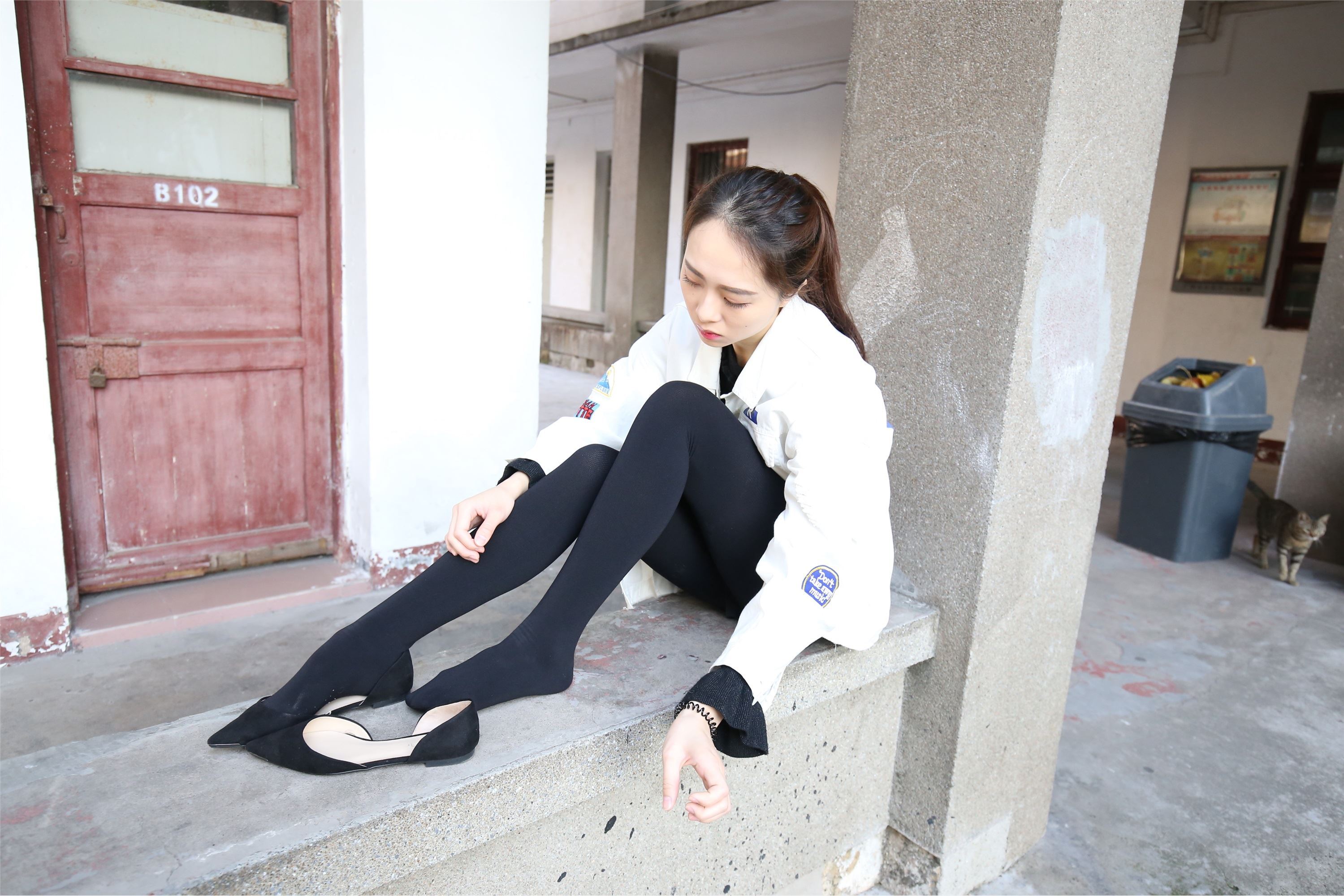 大西瓜美女图片 Z2-1 衬黑厚丝600p1