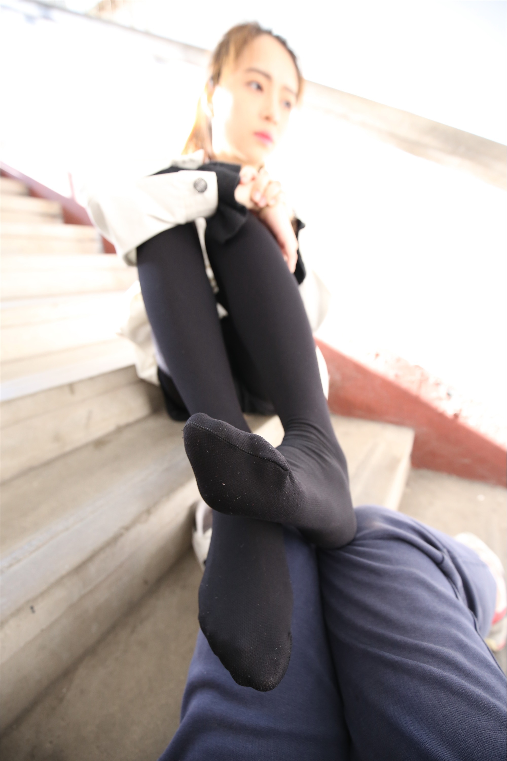 大西瓜美女图片 Z2-1 衬黑厚丝600p5