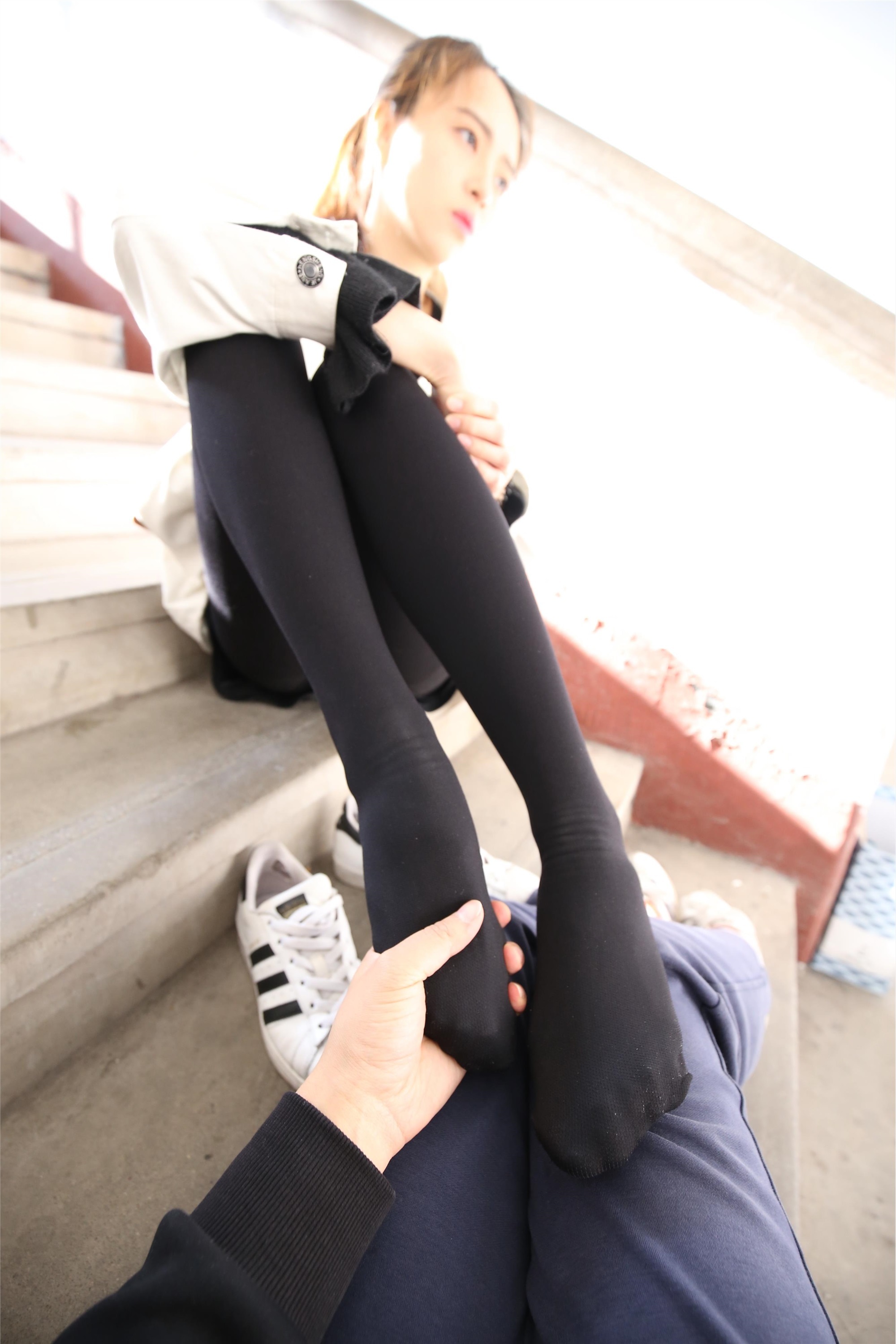 大西瓜美女图片 Z2-1 衬黑厚丝600p5