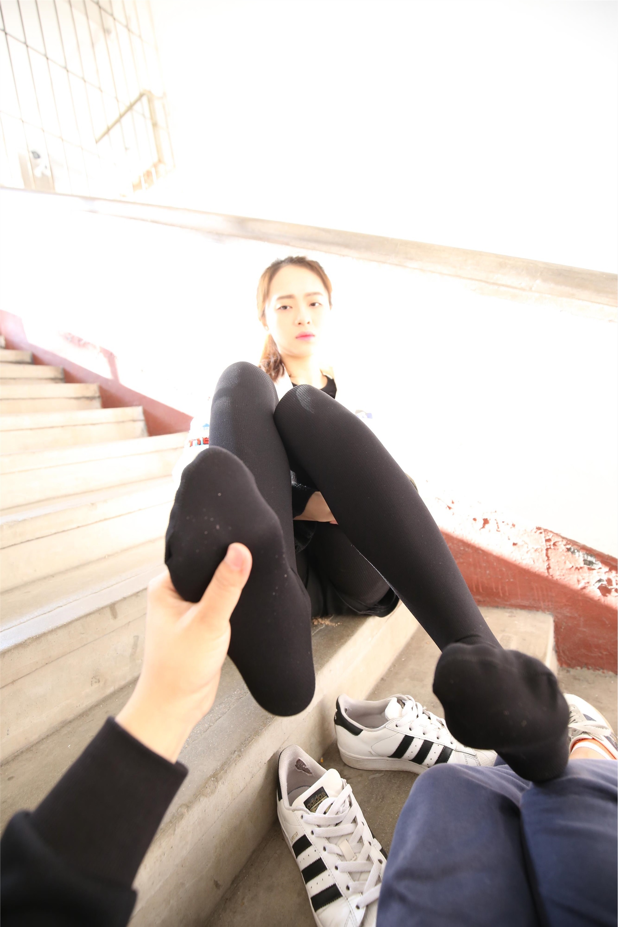 大西瓜美女图片 Z2-1 衬黑厚丝600p5