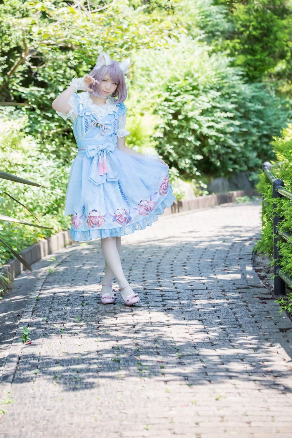 兔玩映画系列 85写真-lightblue