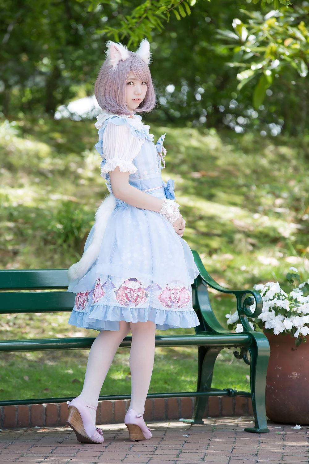 兔玩映画系列 85写真-lightblue