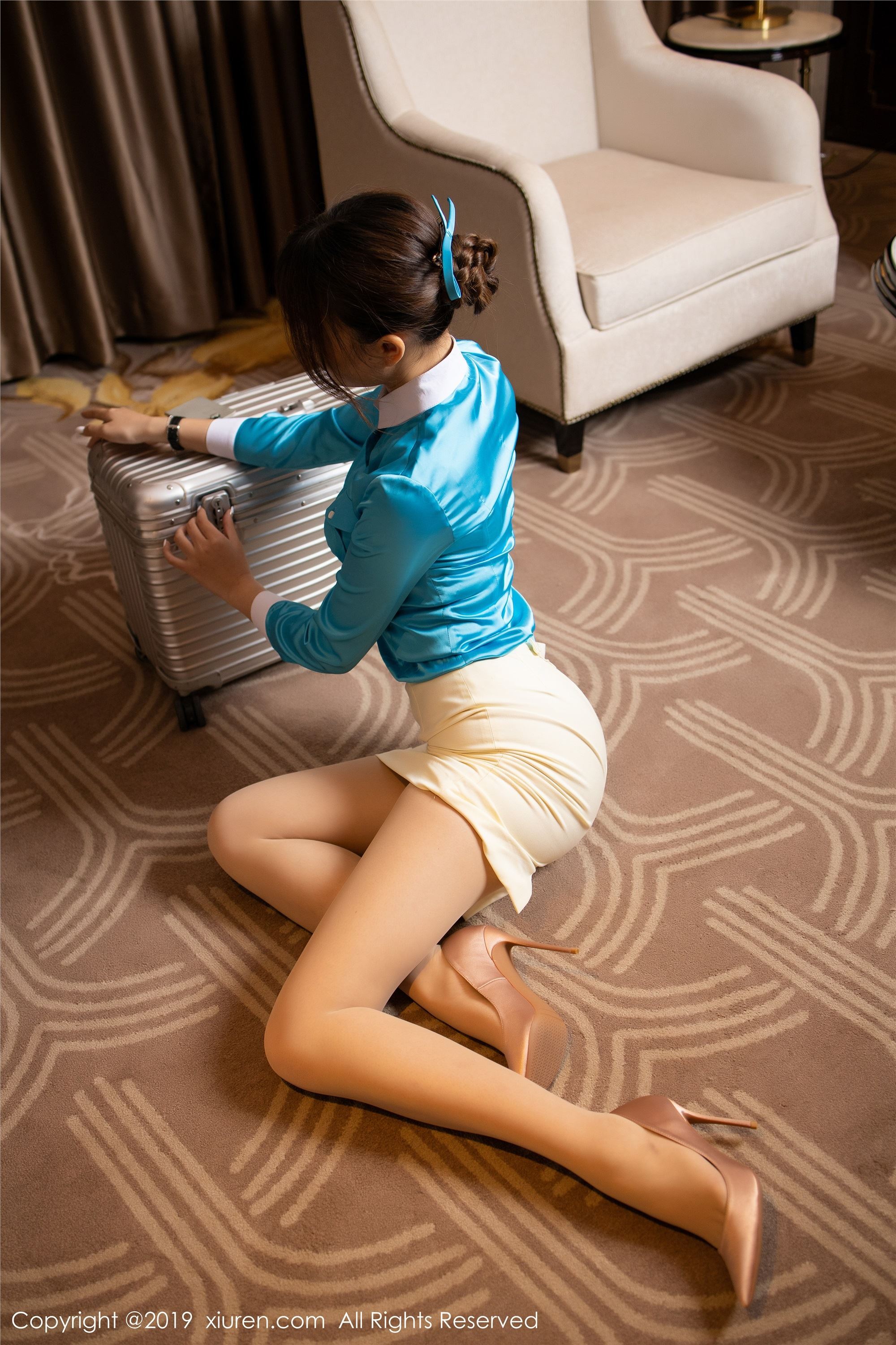 秀人网美媛馆 2019-08-07 Vol.1602 芝芝Booty