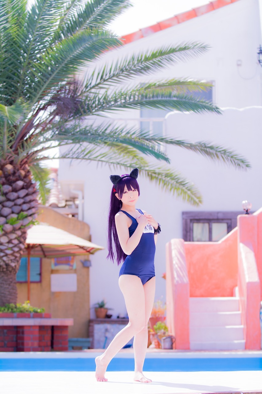 兔玩映画系列 89写真-死库水黑猫