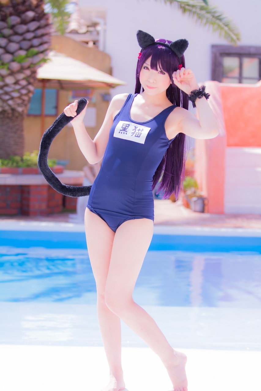 兔玩映画系列 89写真-死库水黑猫