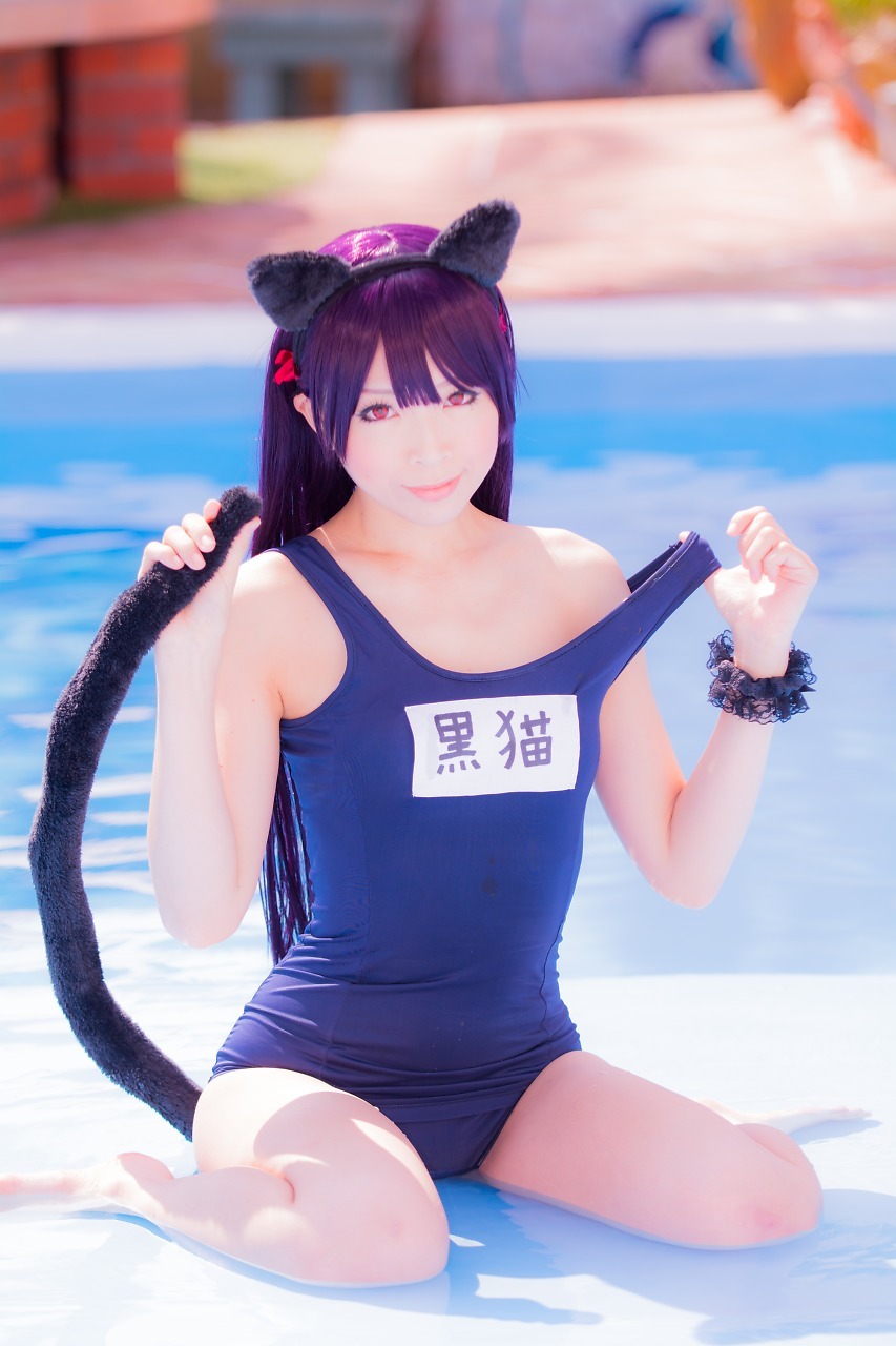兔玩映画系列 89写真-死库水黑猫