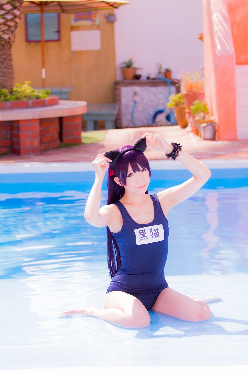 兔玩映画系列 89写真-死库水黑猫