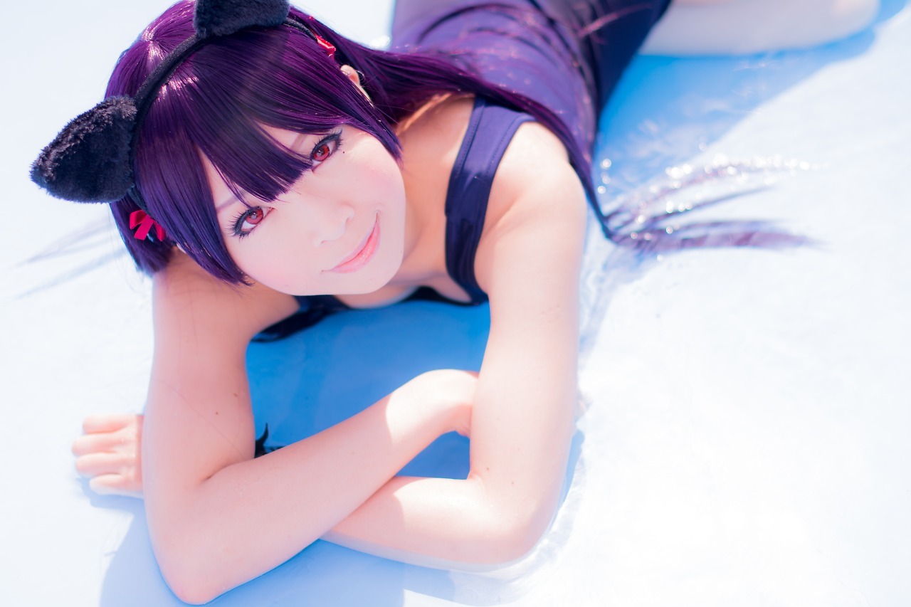 兔玩映画系列 89写真-死库水黑猫