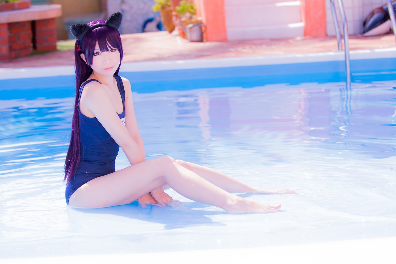 兔玩映画系列 89写真-死库水黑猫