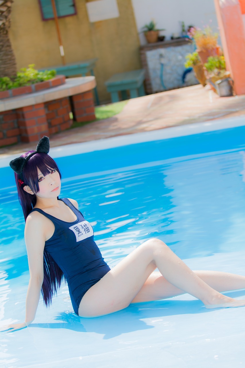 兔玩映画系列 89写真-死库水黑猫