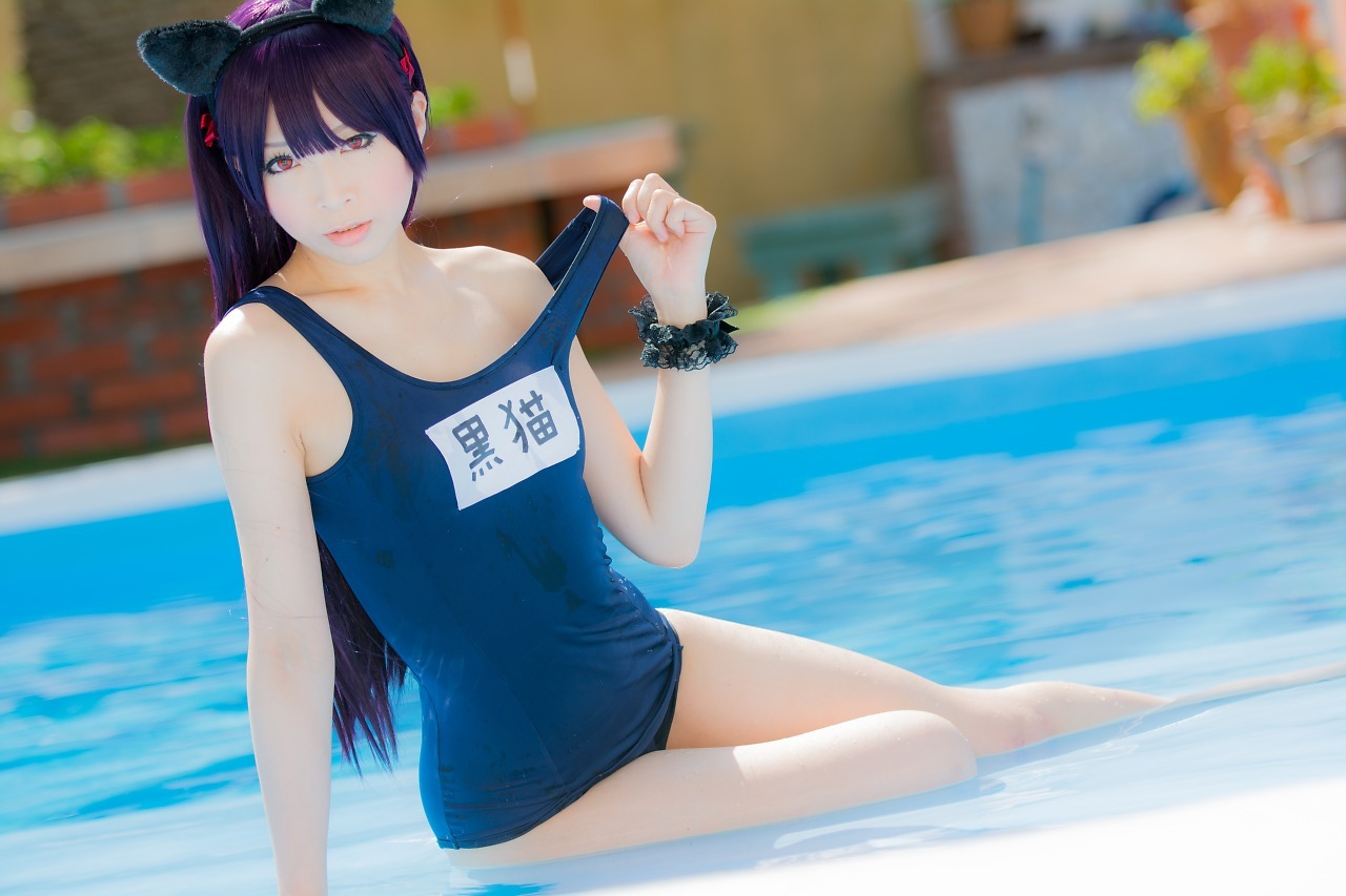 兔玩映画系列 89写真-死库水黑猫