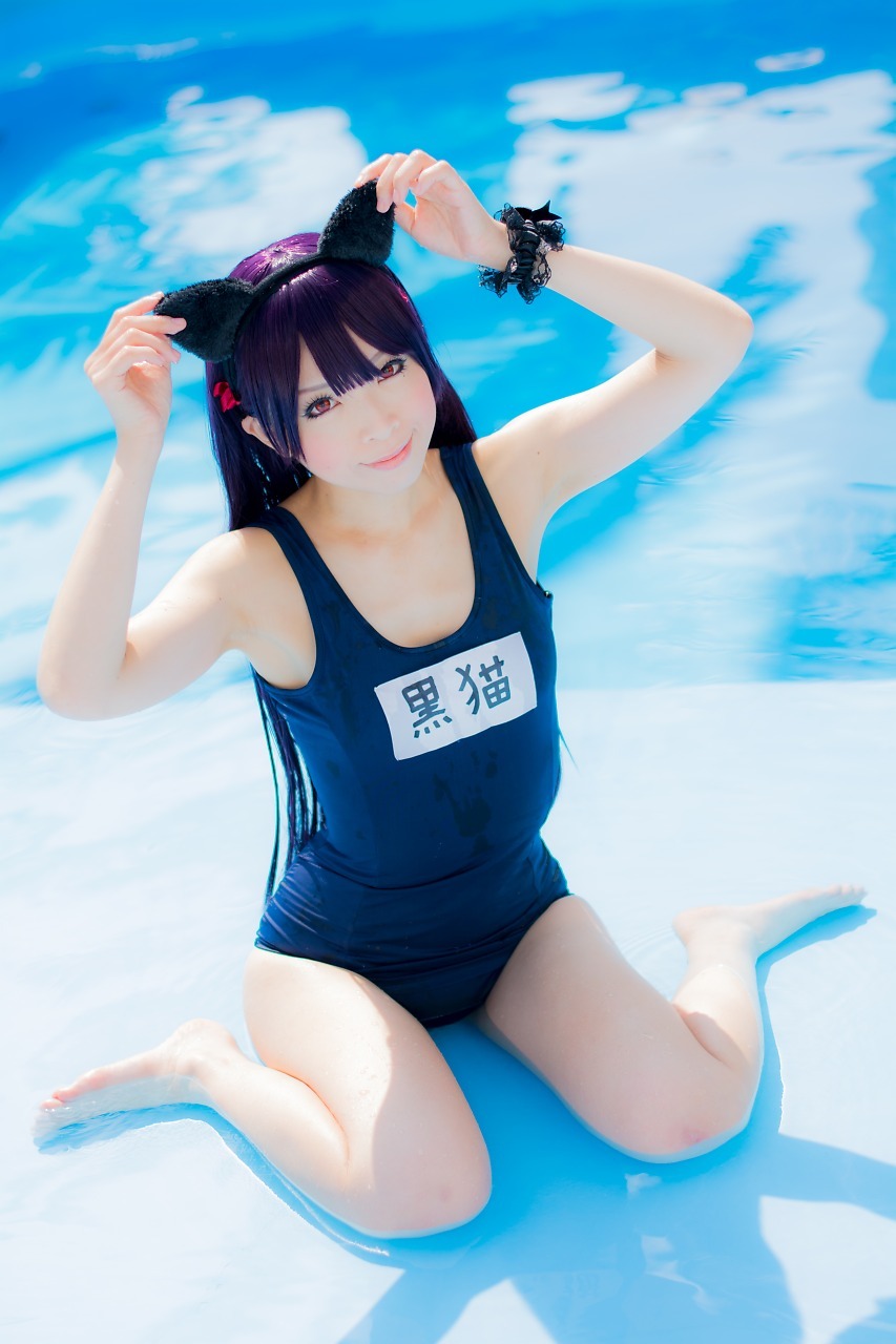 兔玩映画系列 89写真-死库水黑猫