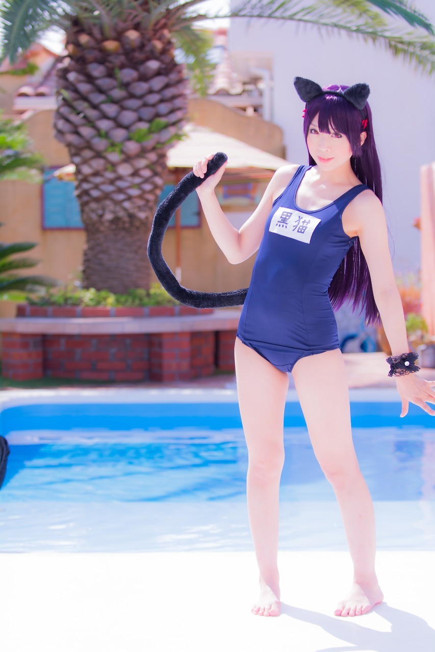 兔玩映画系列 89写真-死库水黑猫