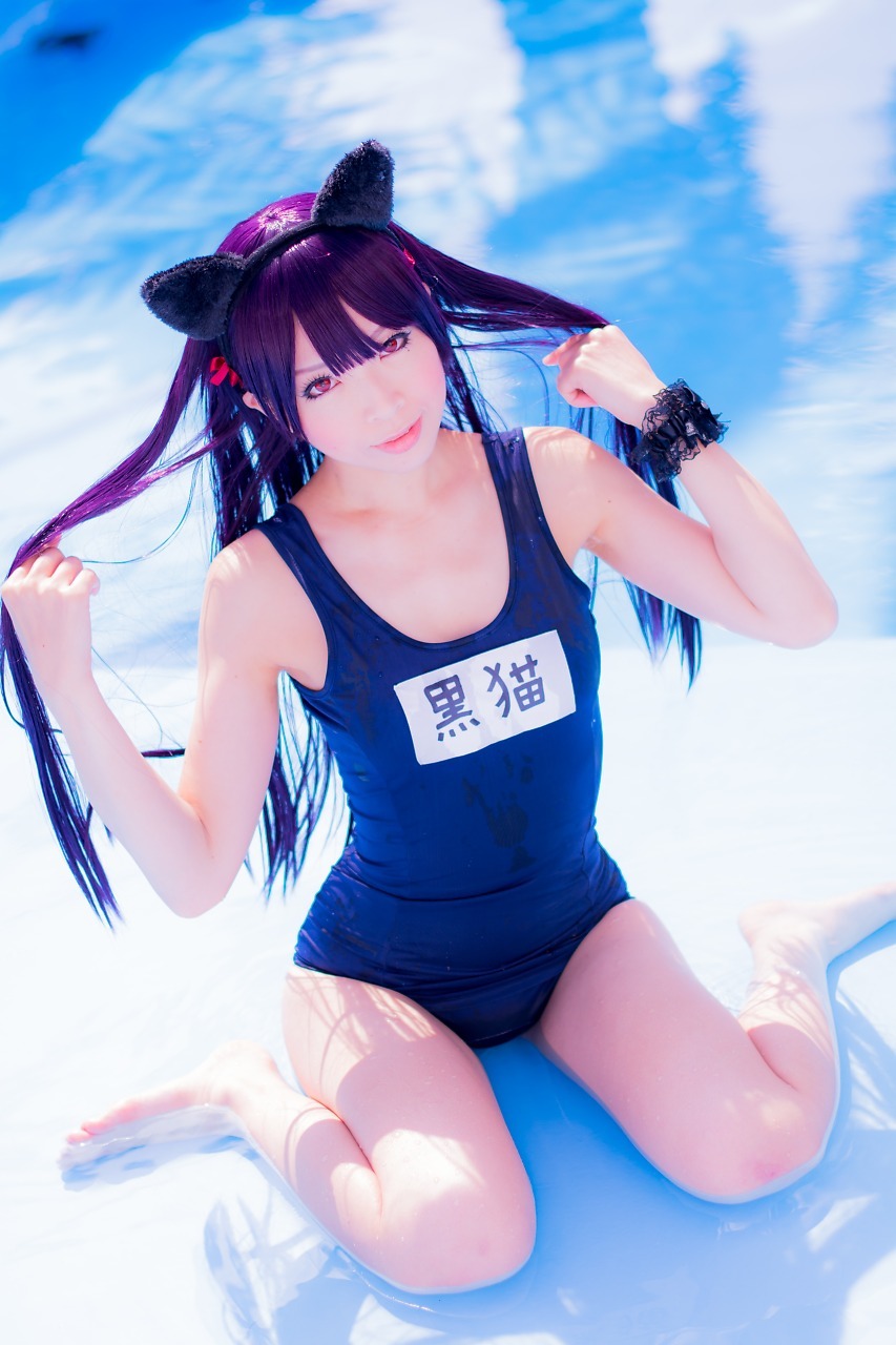 兔玩映画系列 89写真-死库水黑猫