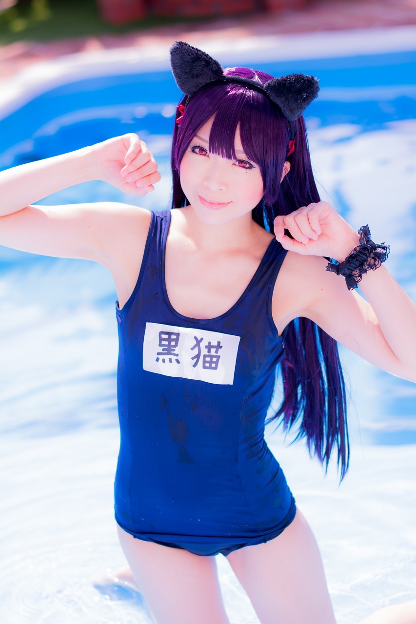 兔玩映画系列 89写真-死库水黑猫
