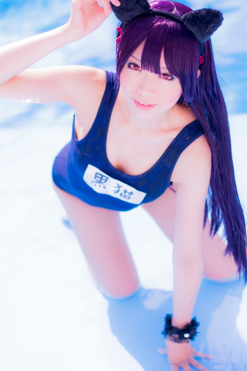 兔玩映画系列 89写真-死库水黑猫