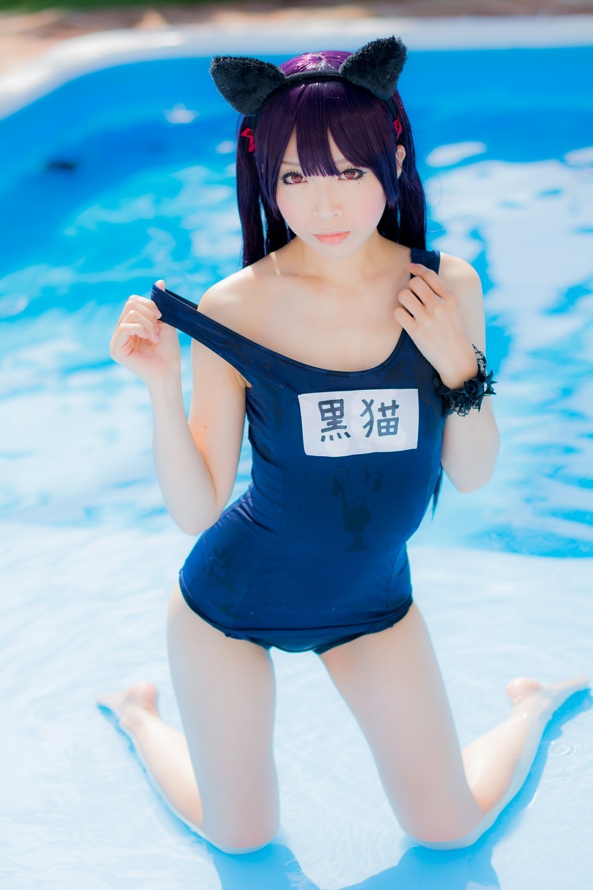 兔玩映画系列 89写真-死库水黑猫
