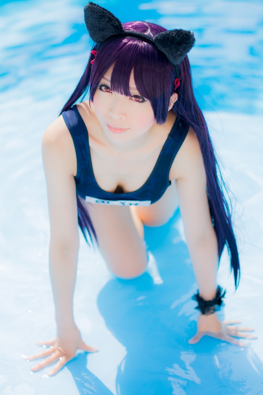 兔玩映画系列 89写真-死库水黑猫