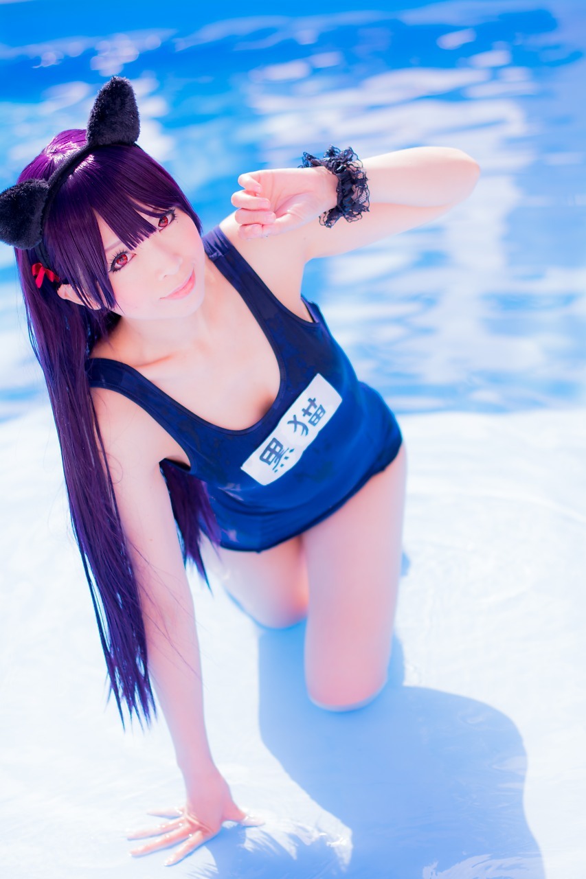 兔玩映画系列 89写真-死库水黑猫