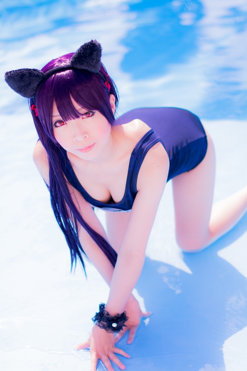 兔玩映画系列 89写真-死库水黑猫