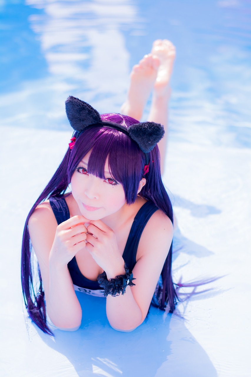 兔玩映画系列 89写真-死库水黑猫